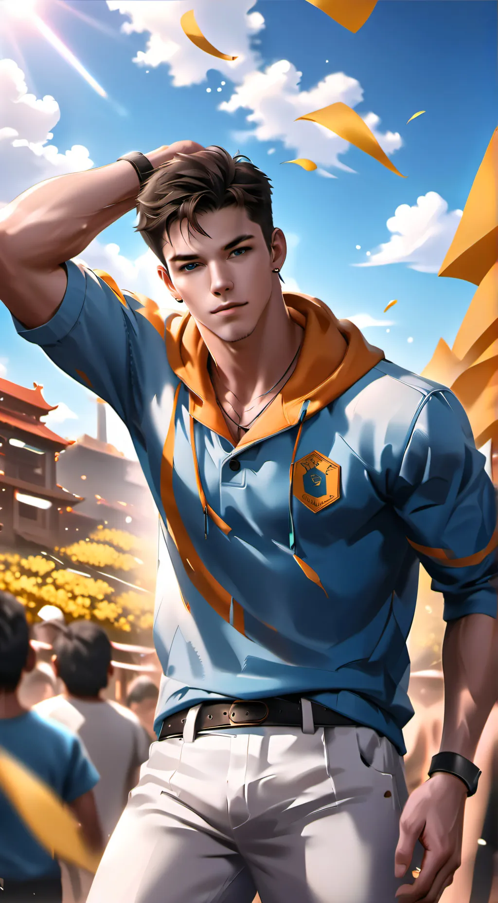 ai character: Dan background