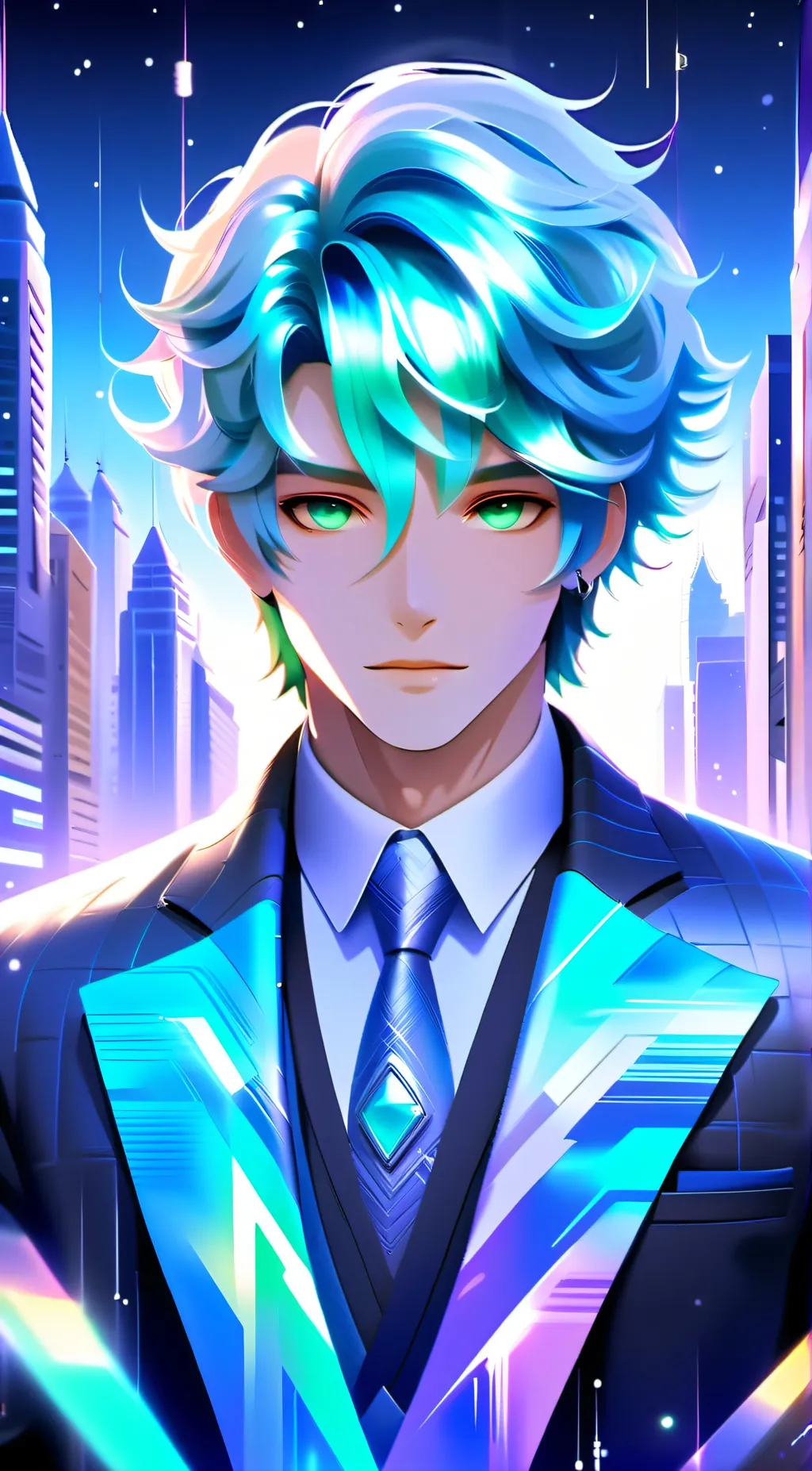 ai character: Steven Halo background