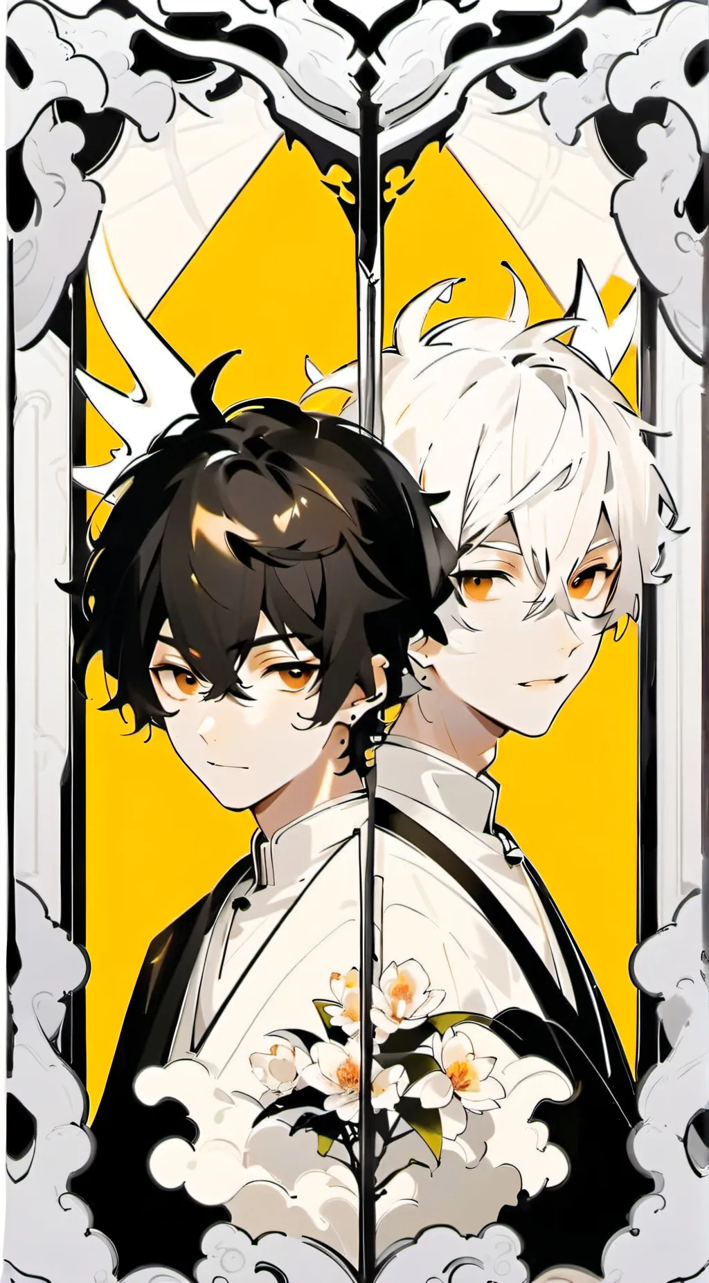 ai character: Max and Mason background