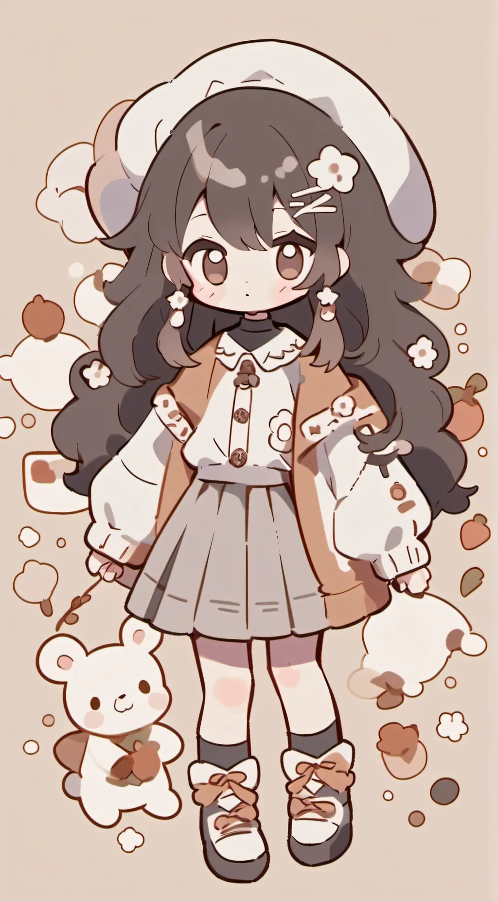 ai character: ME~(Seohyeon) background