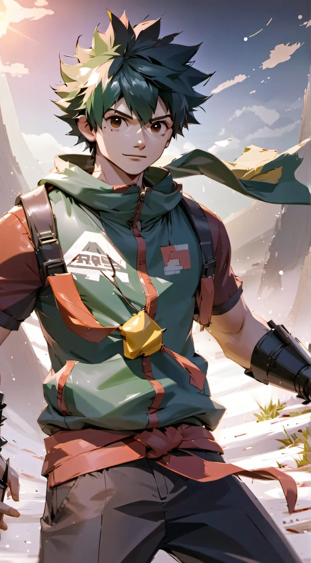 ai character: MHA (Odetari) background