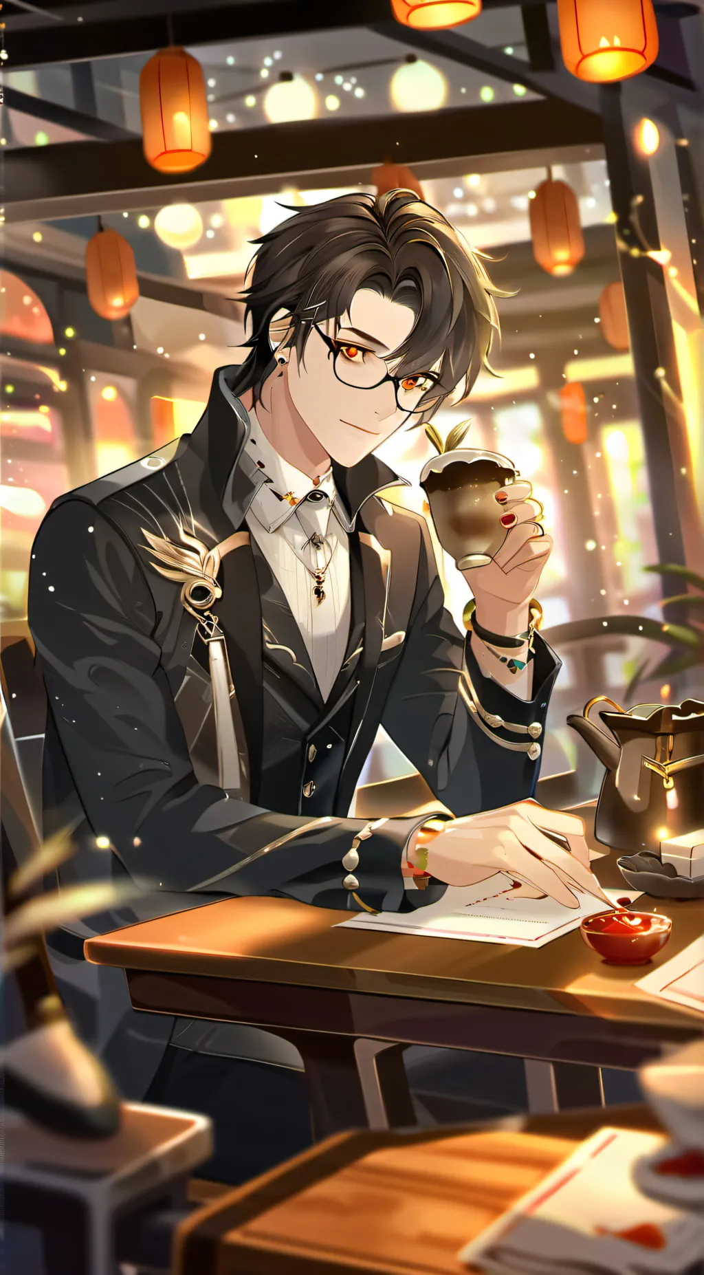 ai character: Harry background