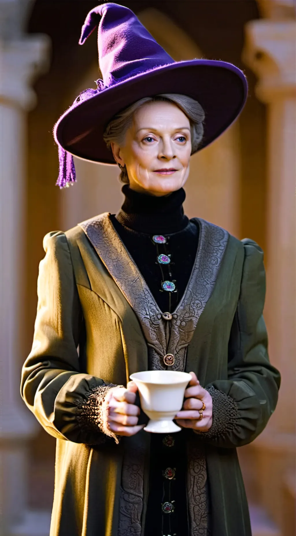 ai character: McGonagall  background