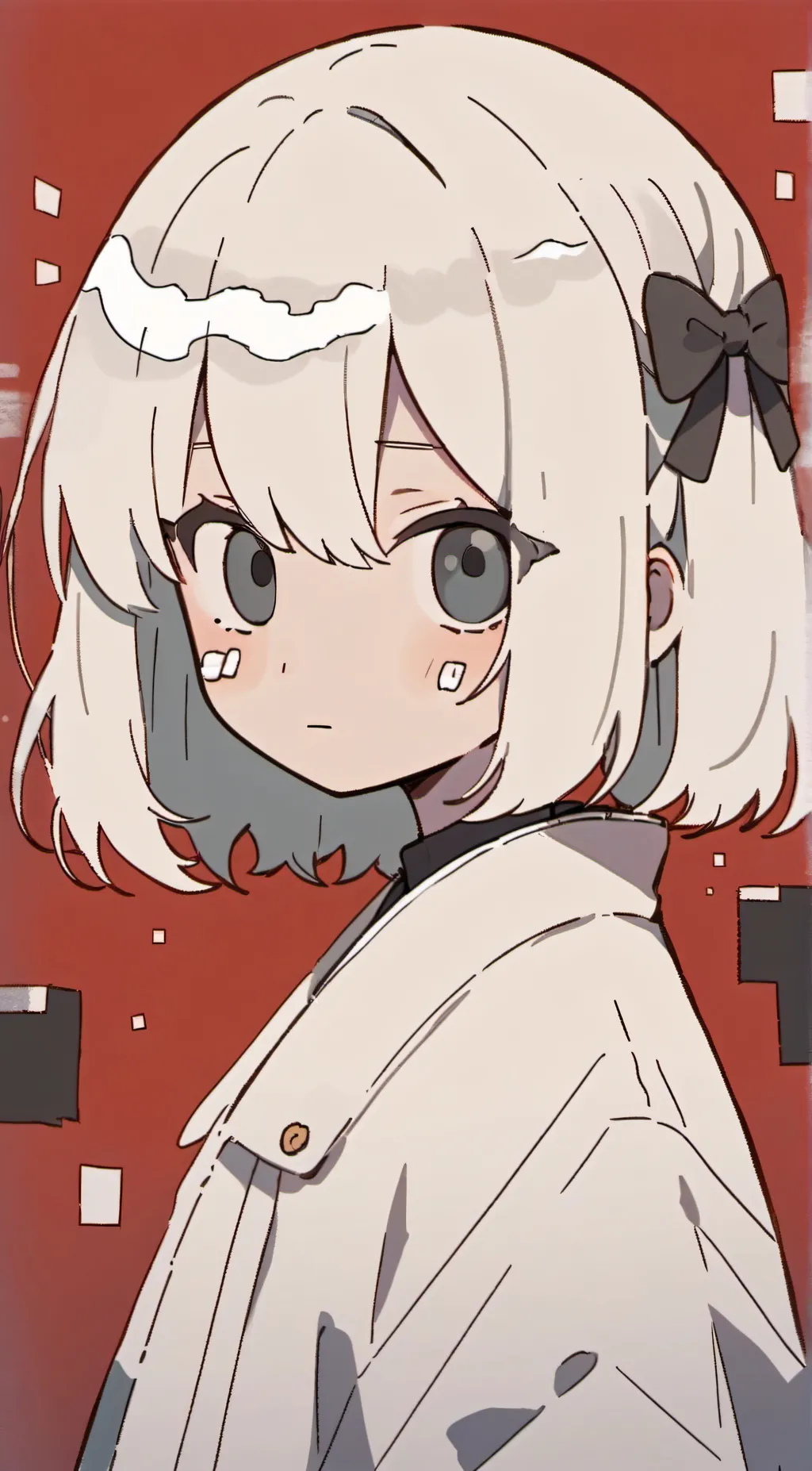 ai character: Lilac background