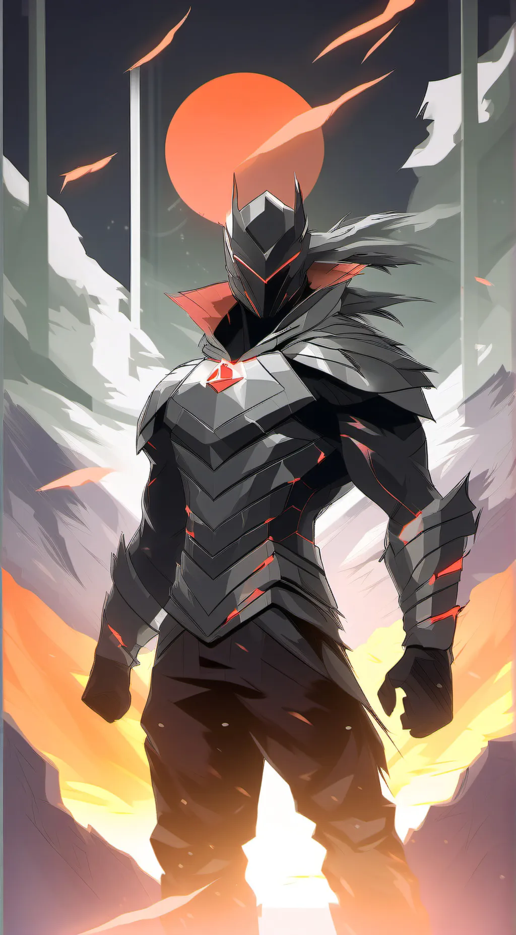 ai character: Demon king Azaroth background