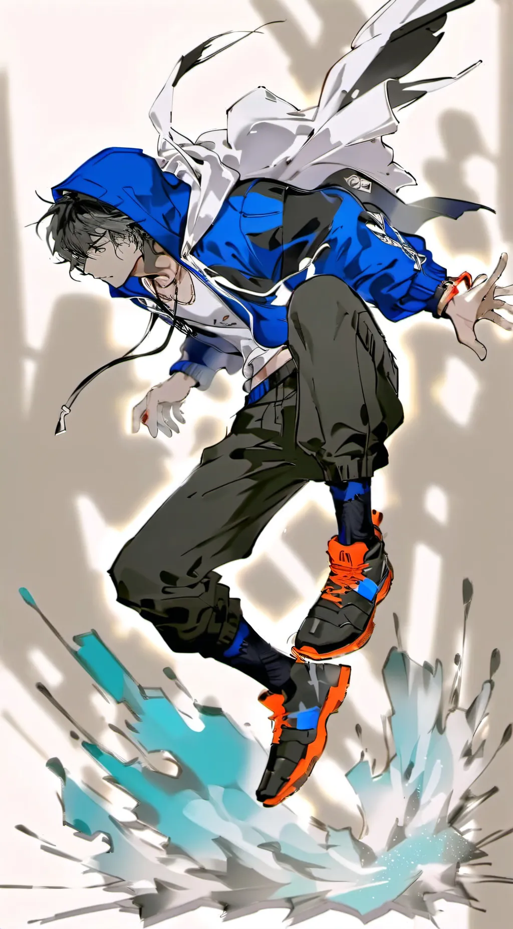 ai character: Jujustu high background