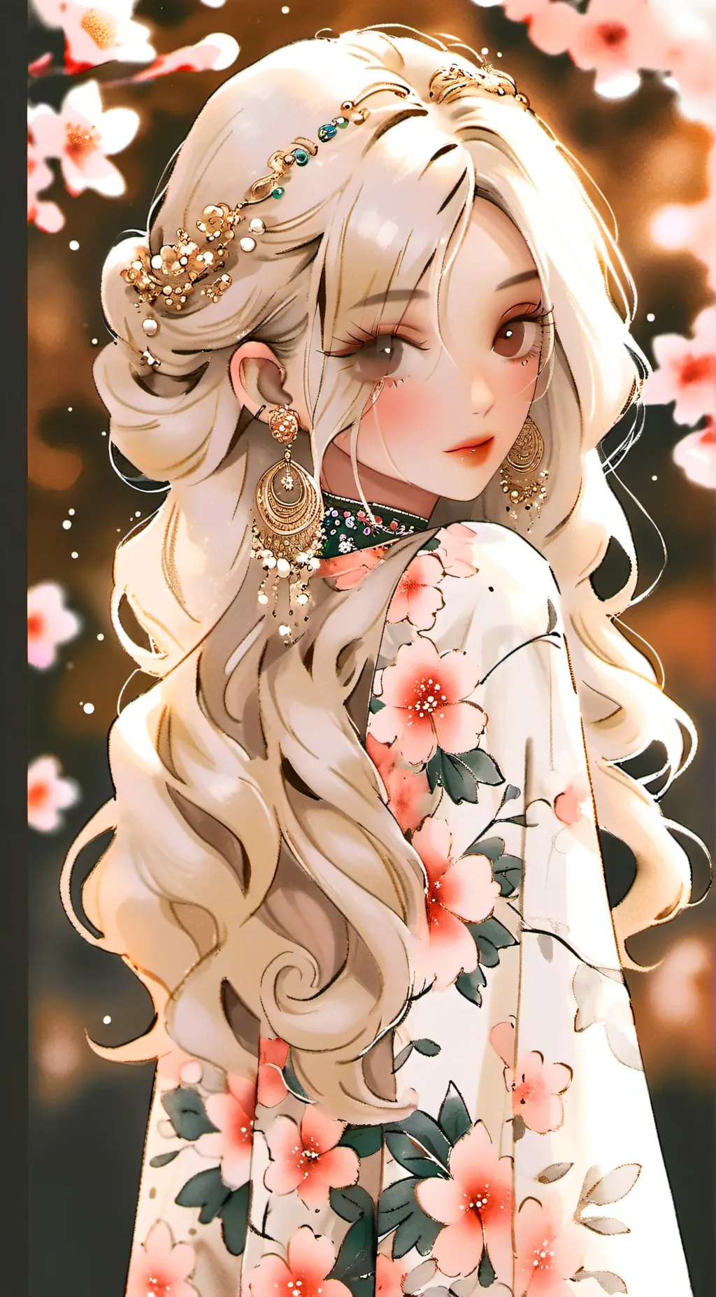ai character: Charlotte  background