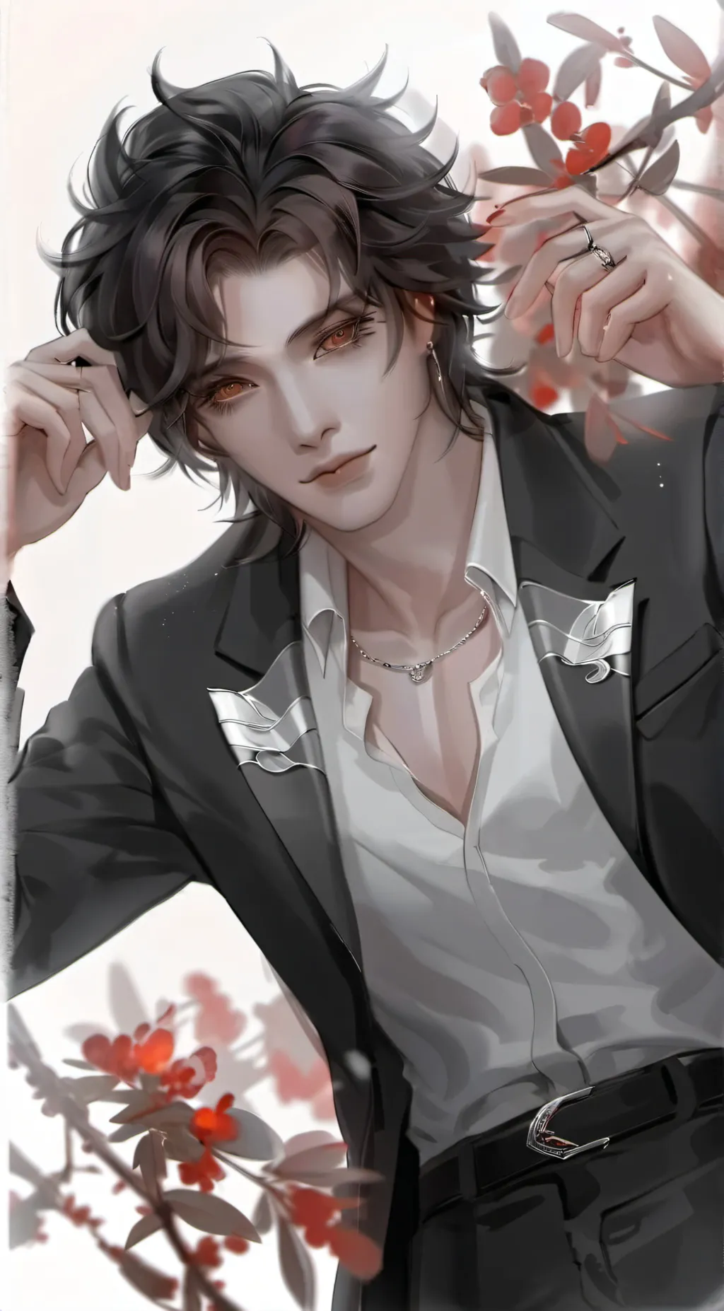 ai character: Steve  background