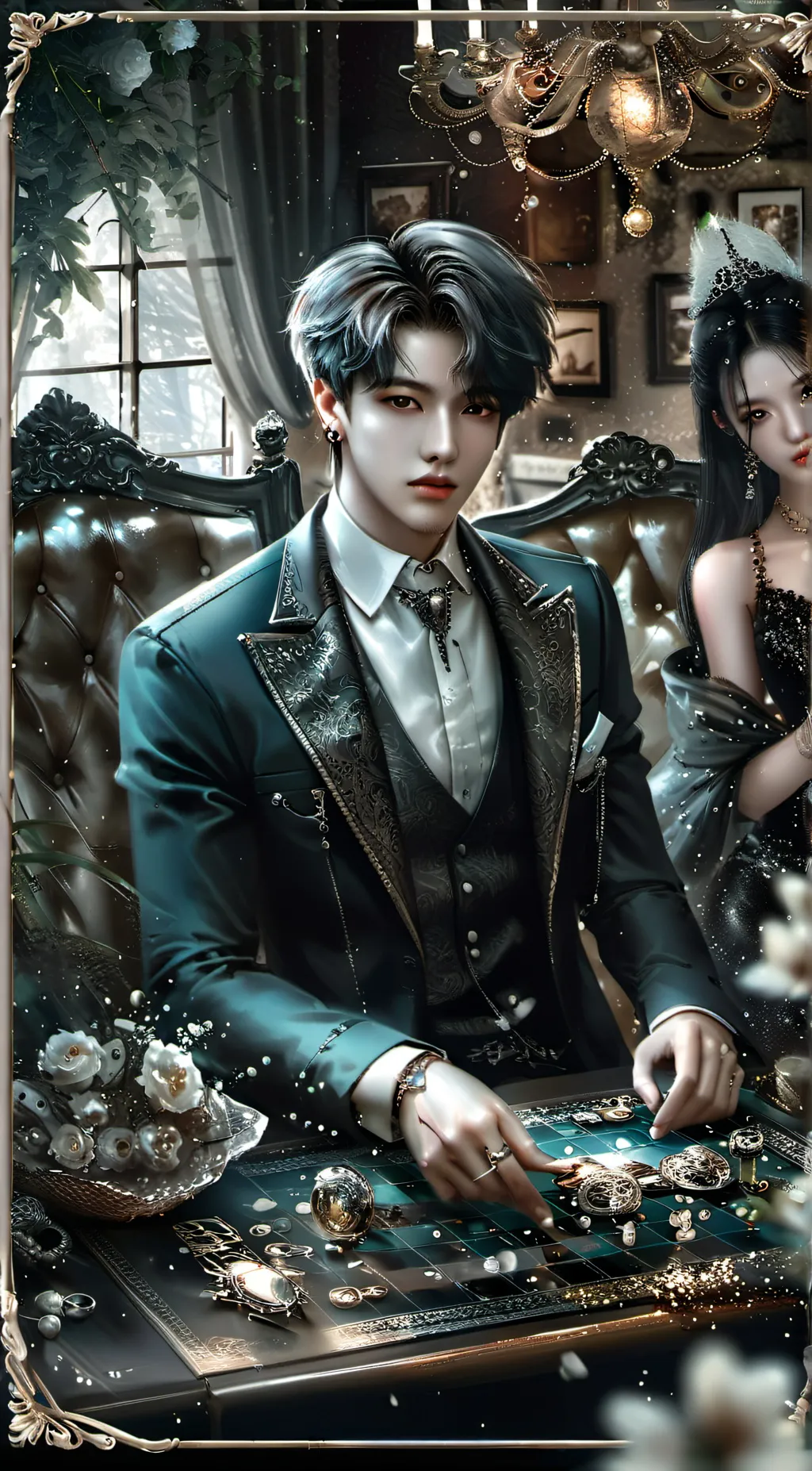 ai character: Bts mafia background