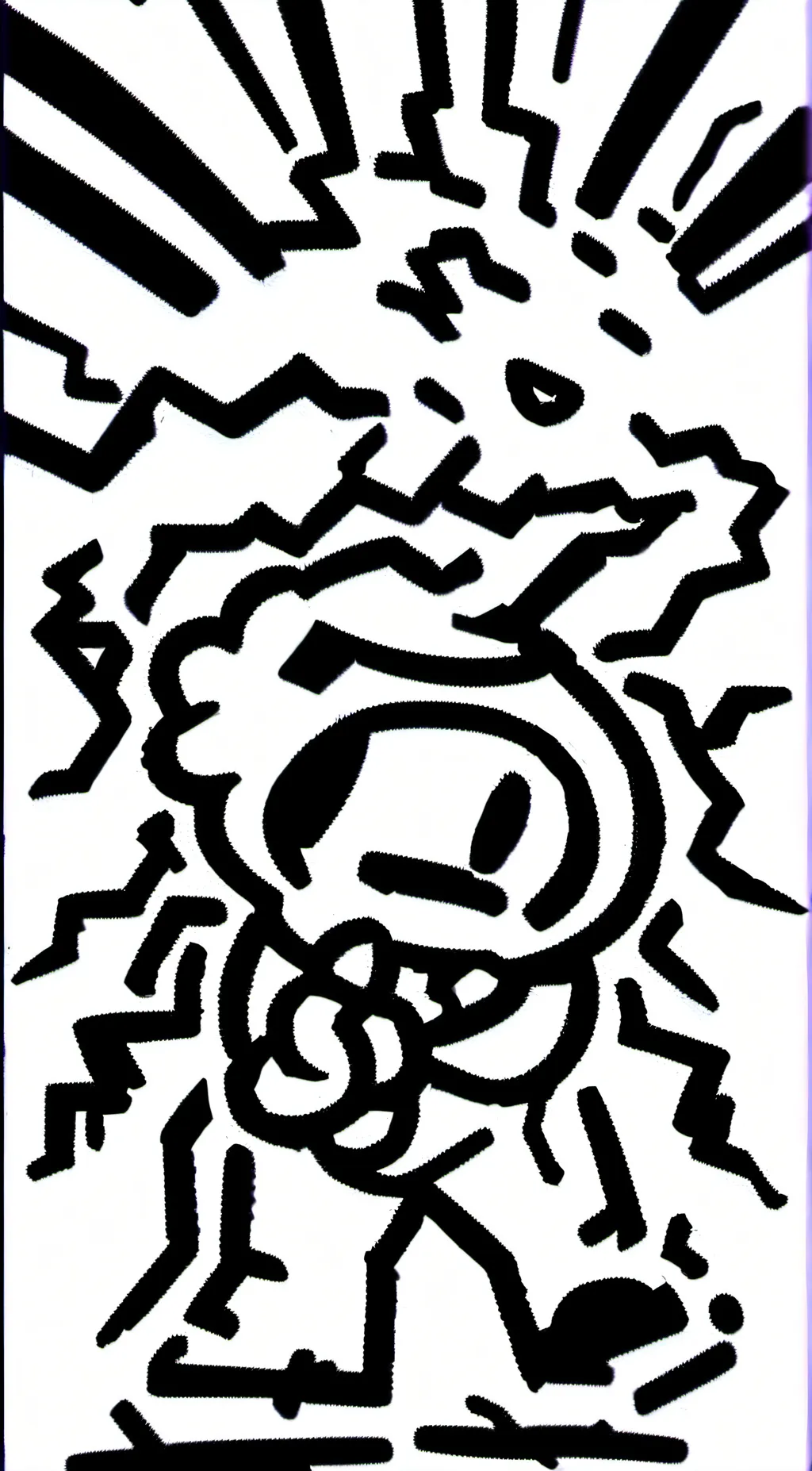 ai character: Smiley background