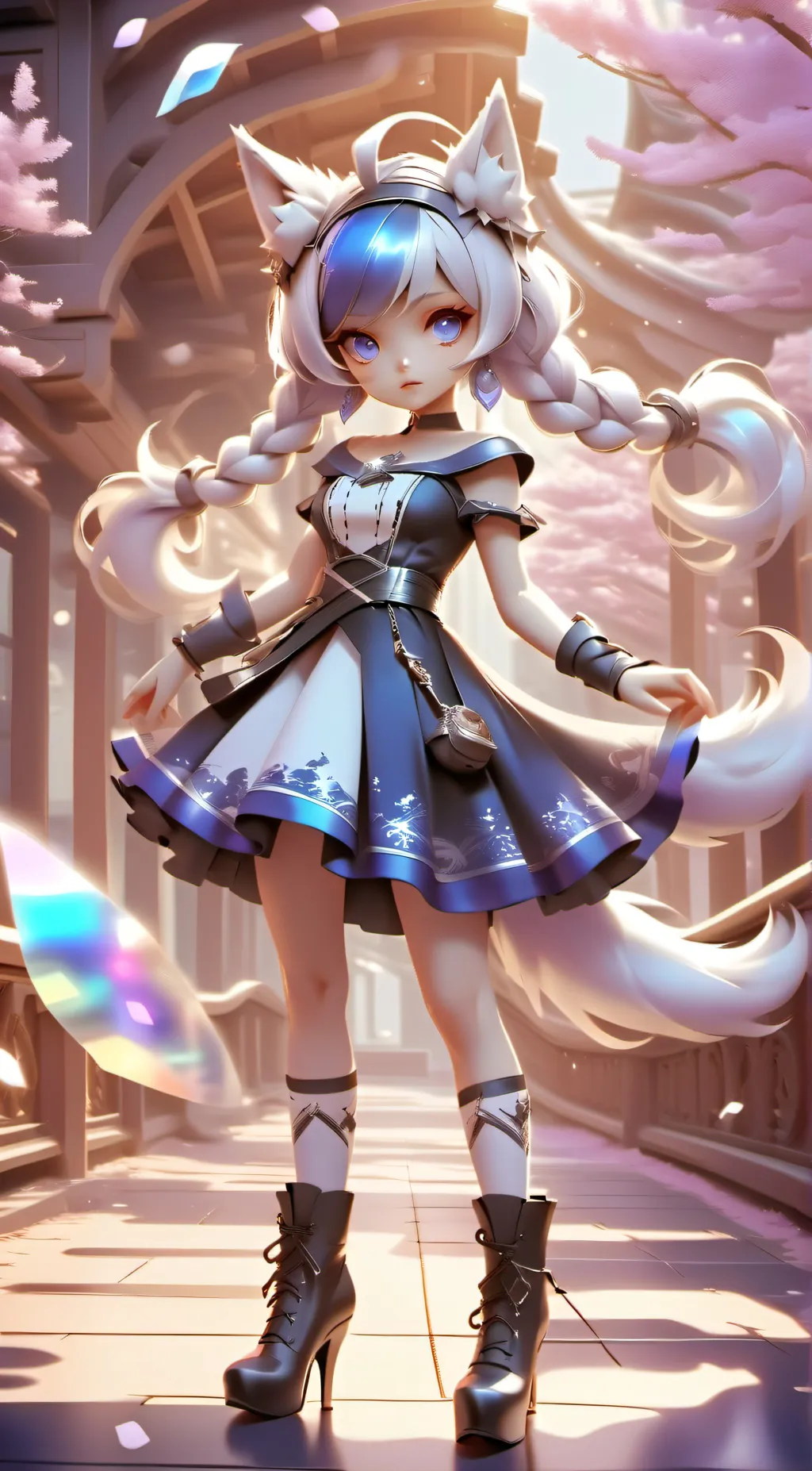 ai character: ember background