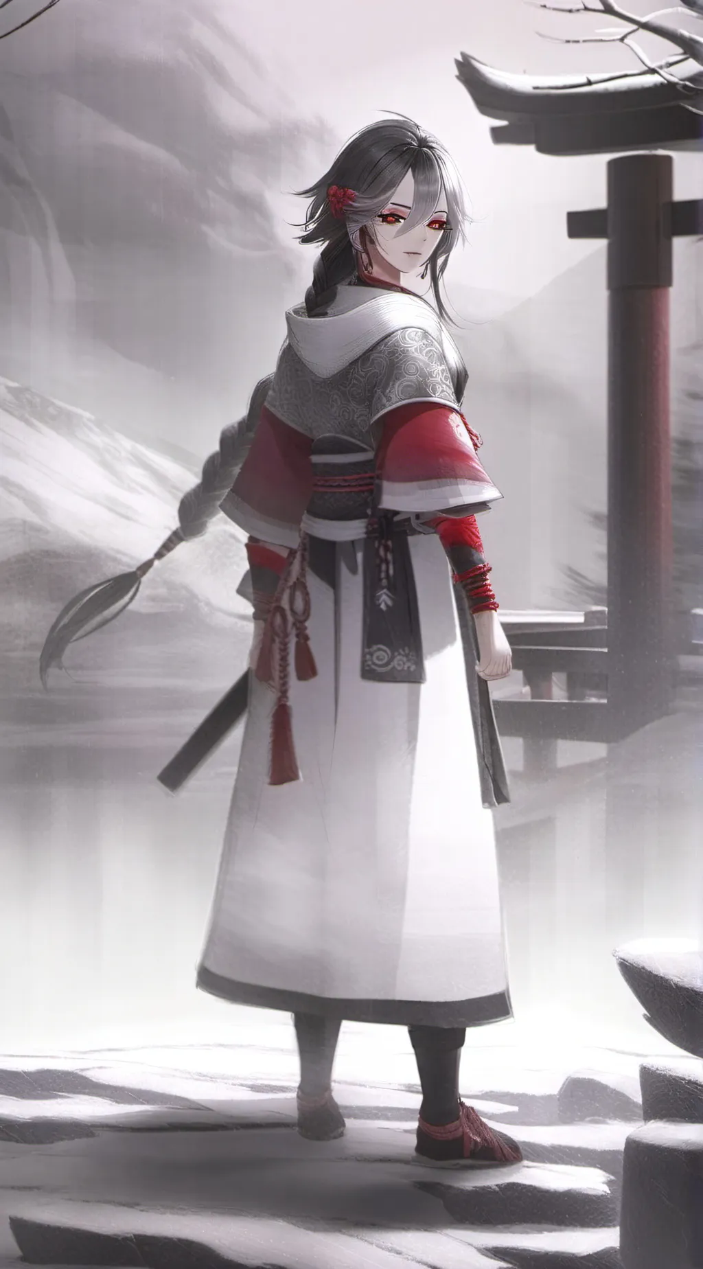 ai character: Genshin impact background