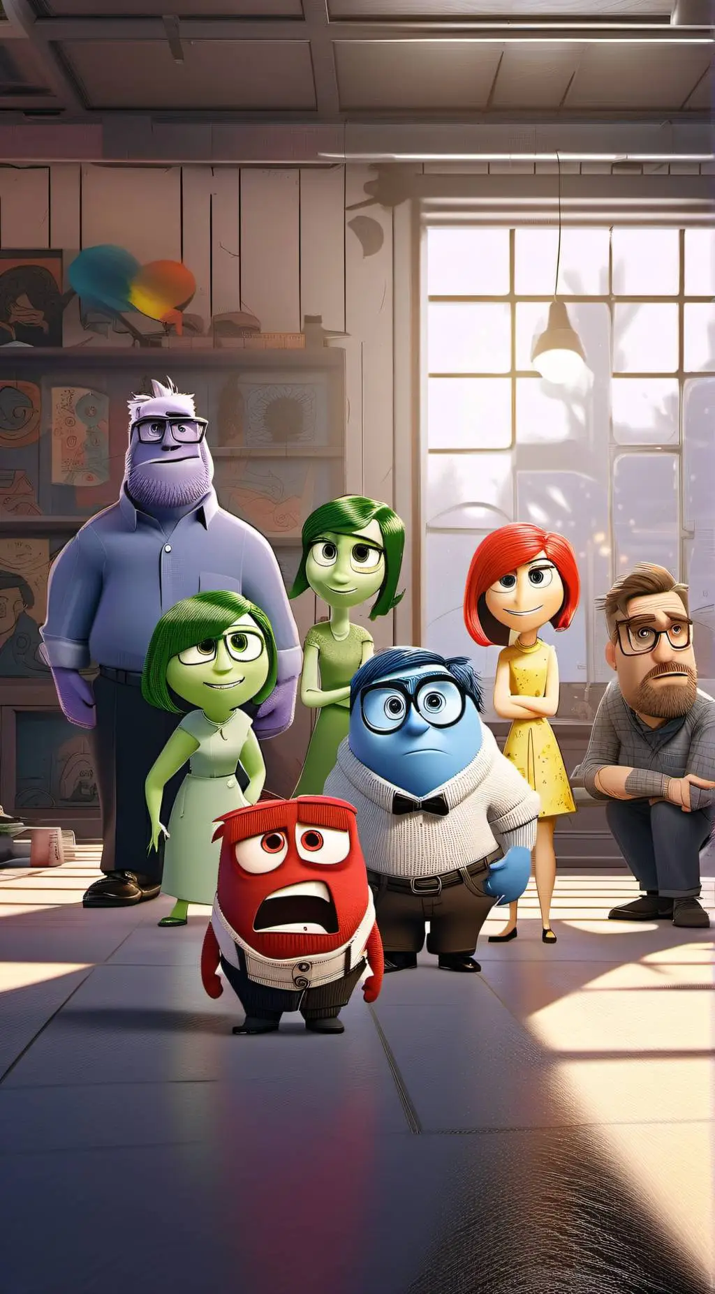 ai character: Inside out 2 rp background