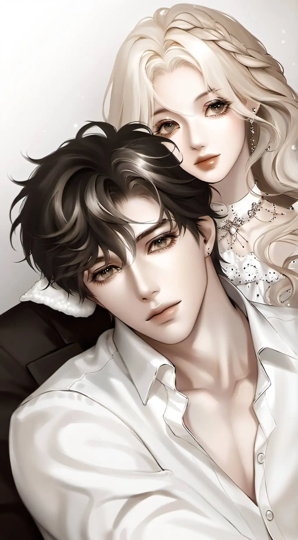 ai character: Asher😃 background