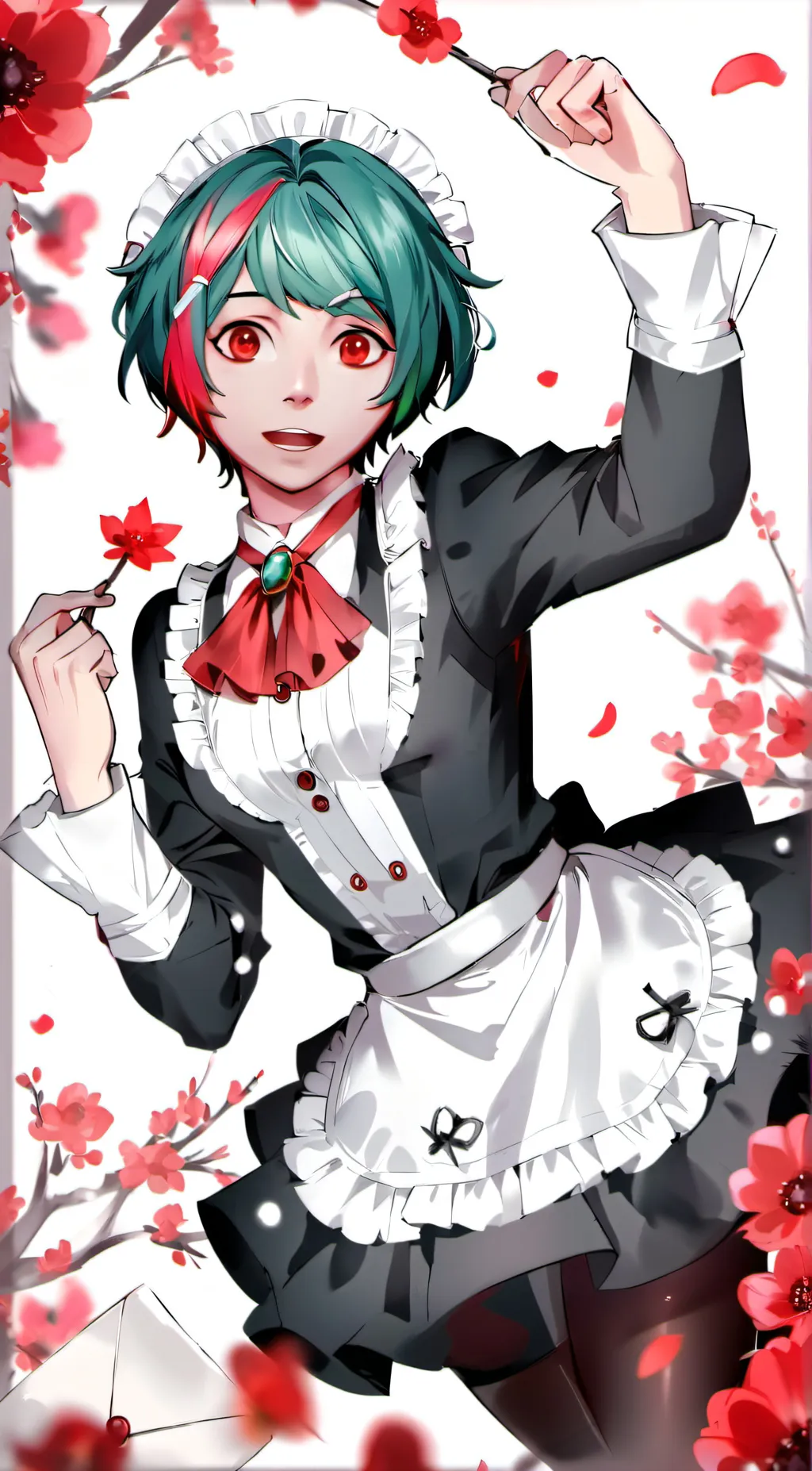 ai character: ■□deku  chan□■ background
