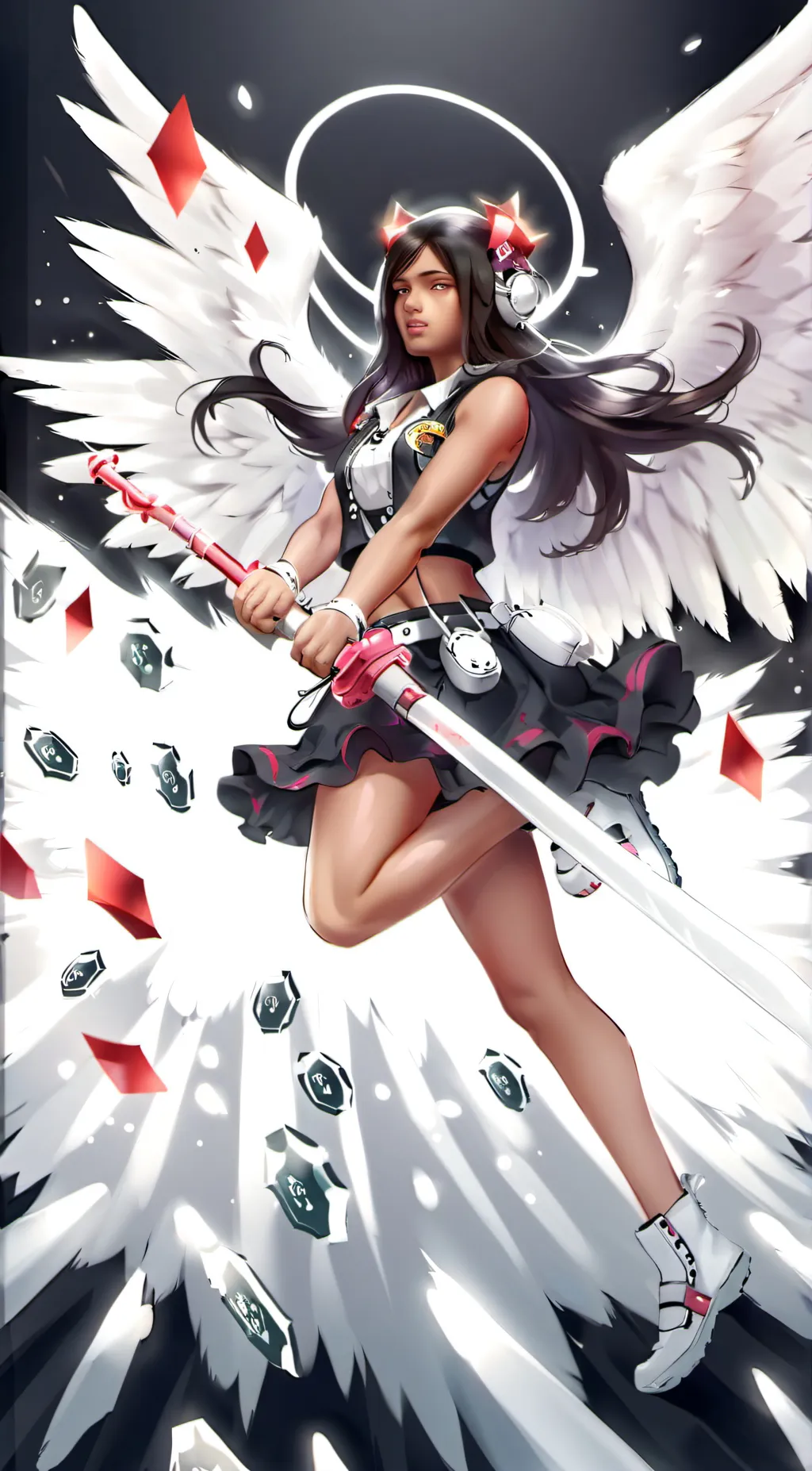 ai character: ashley background