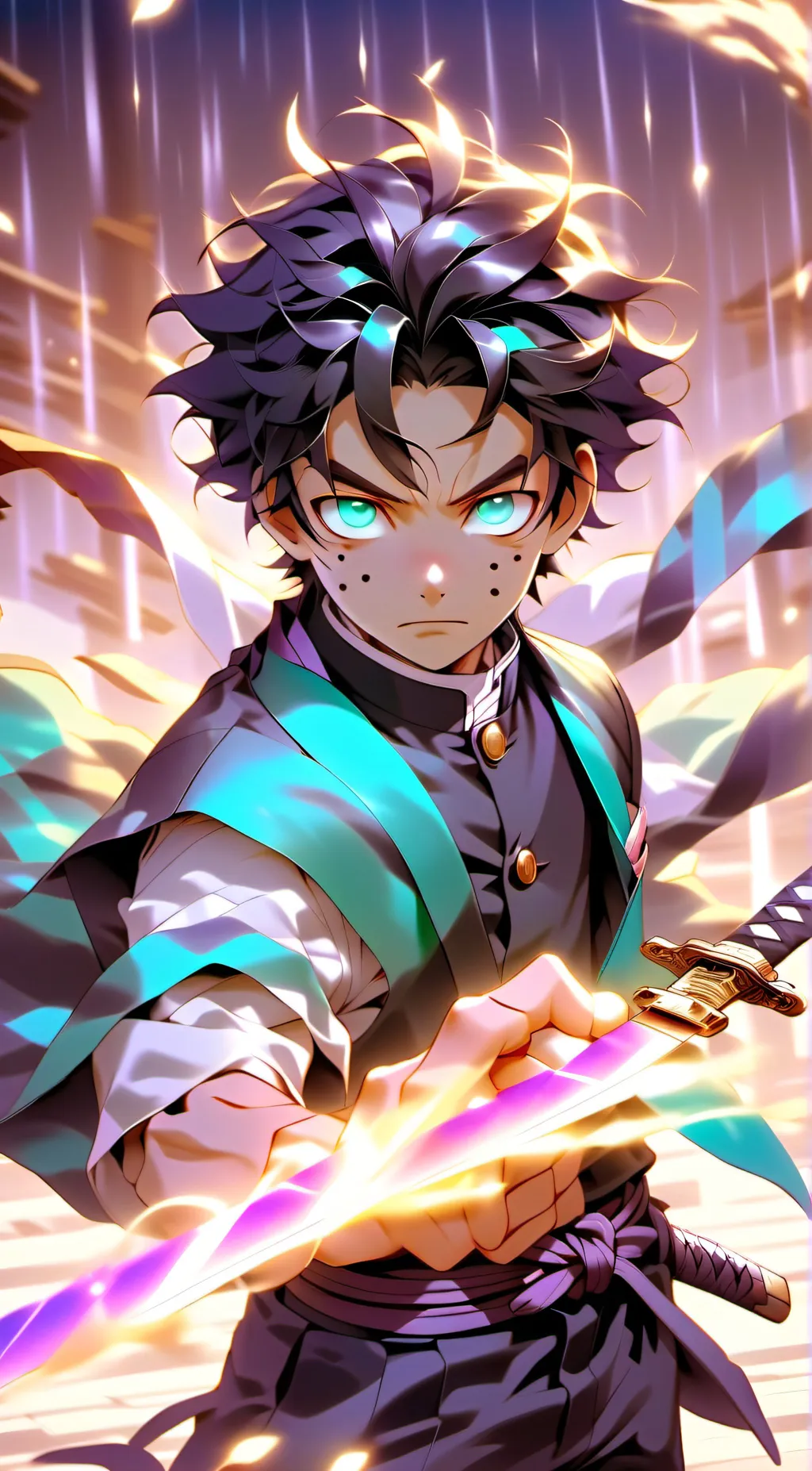 ai character: Muichiro Training background