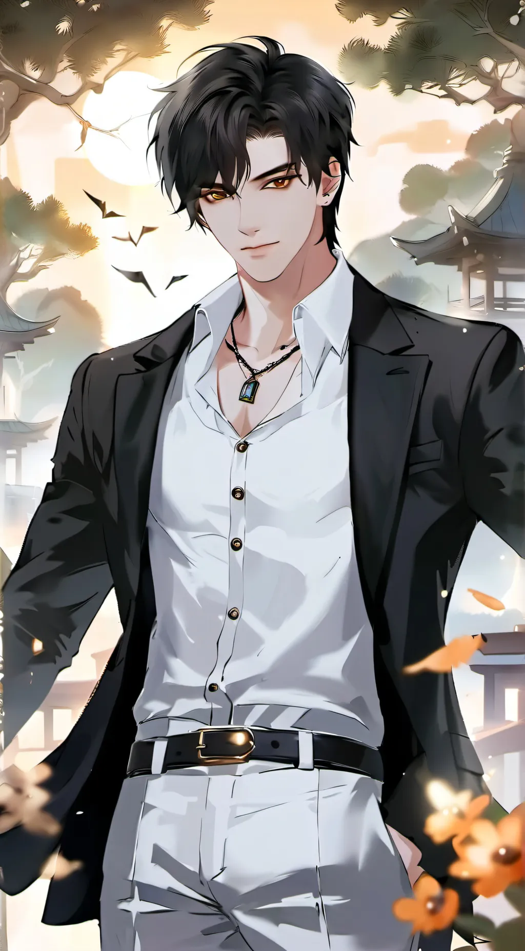 ai character: Andrew background