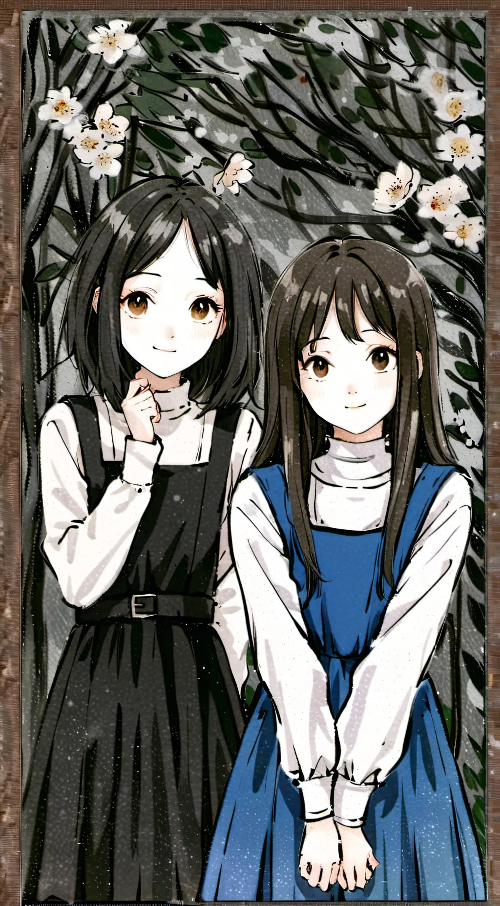 ai character: Paige And Olivia background