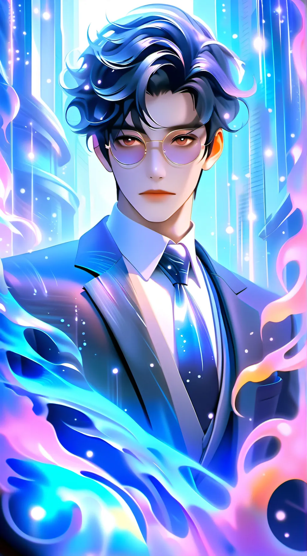 ai character: Chris background