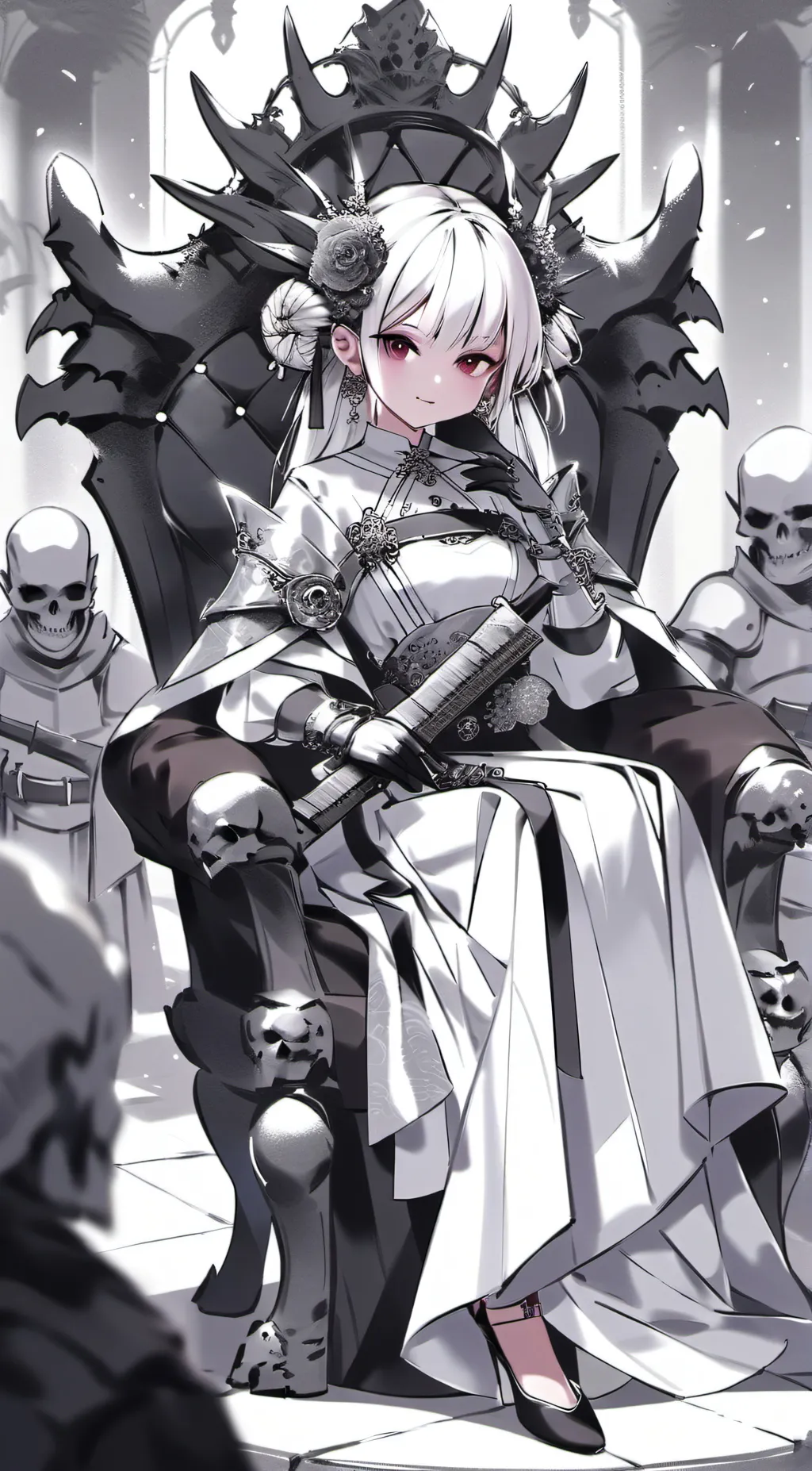 ai character: queen dragon rp background