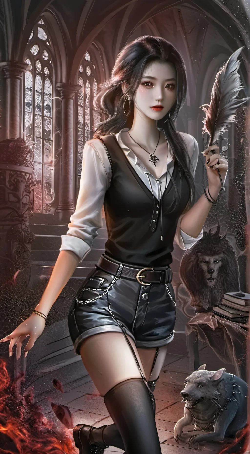 ai character: Vanessa background