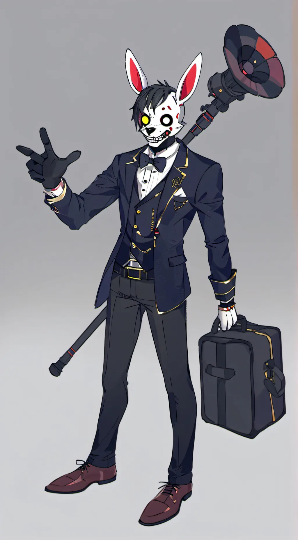 ai character: glamrock fam background