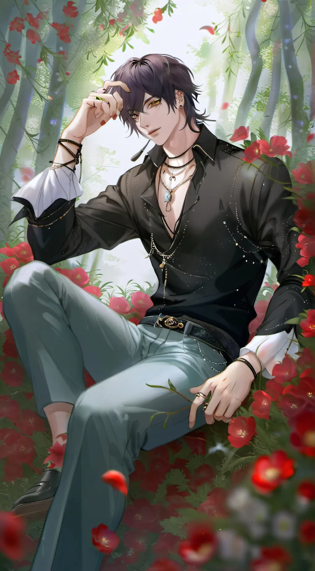 ai character: Hikaru background