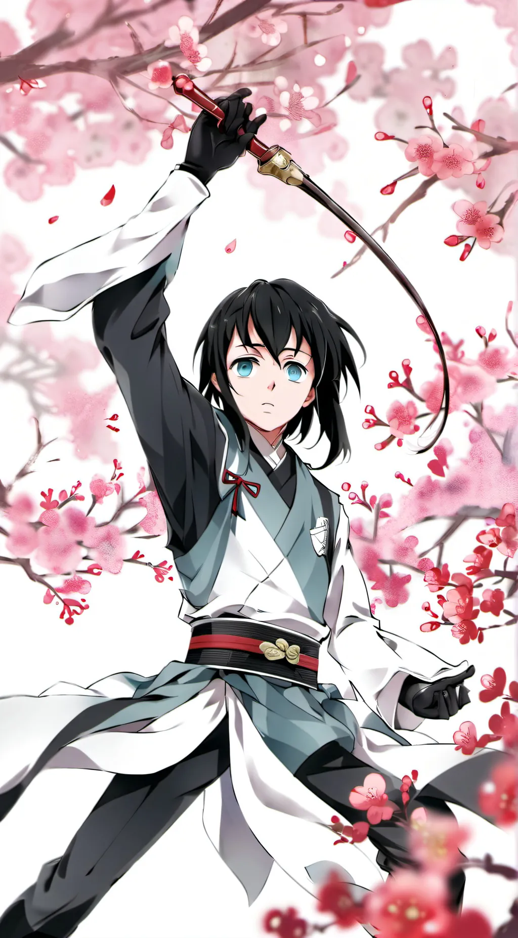 ai character: muichiro  background
