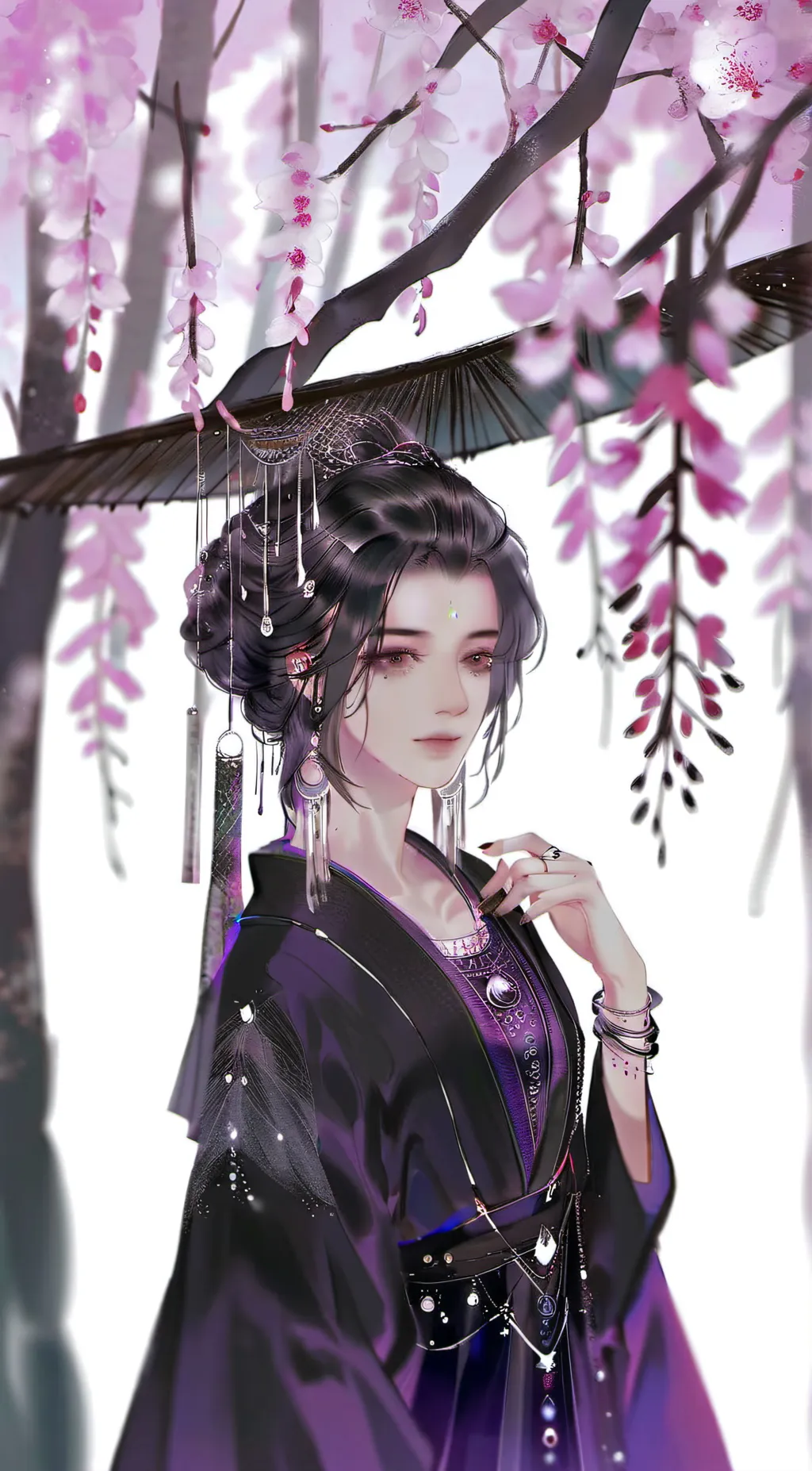 ai character: Etheral background