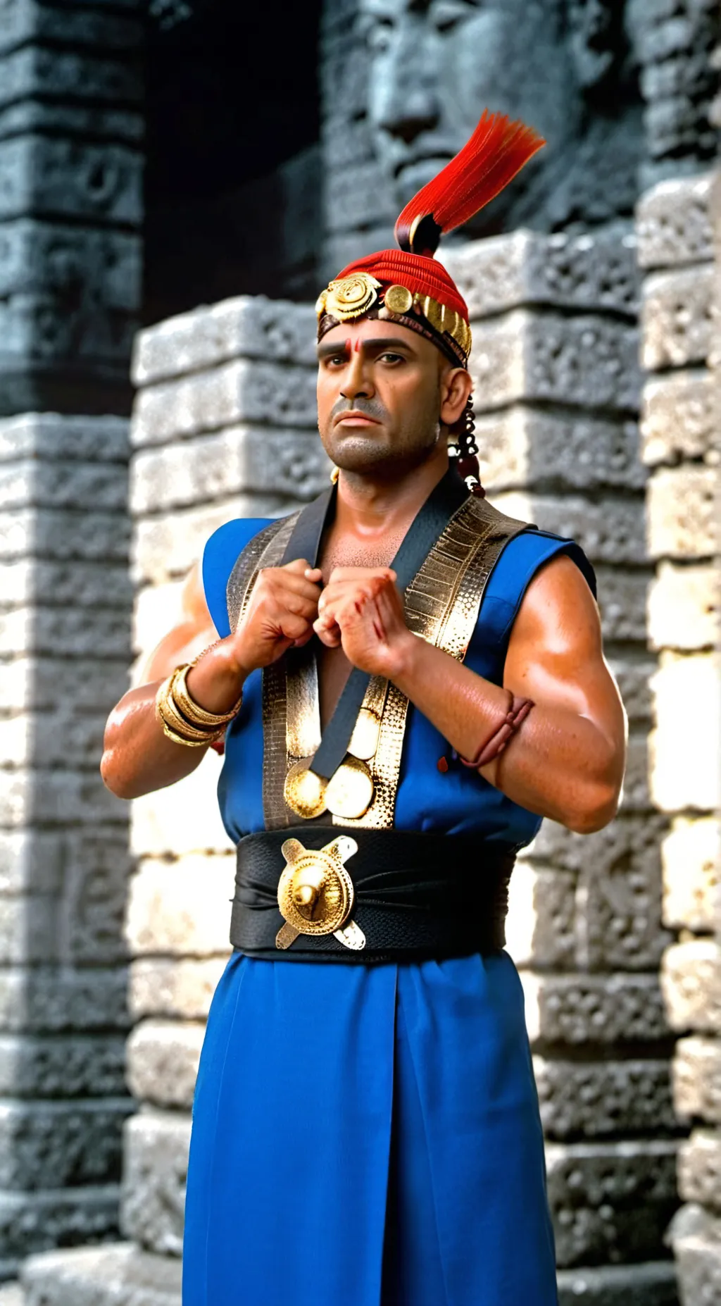 ai character: mola ram background