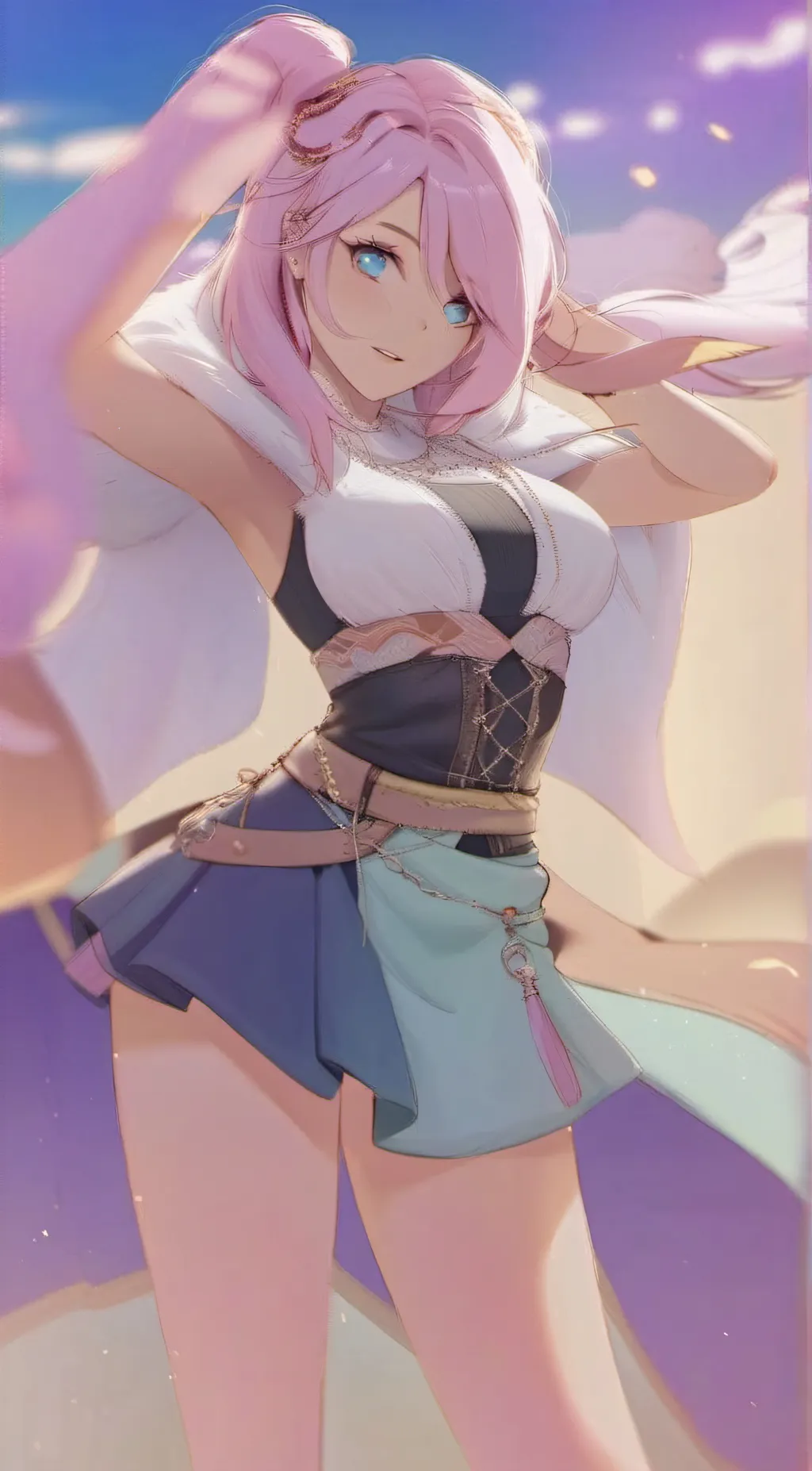 ai character: Angélica background