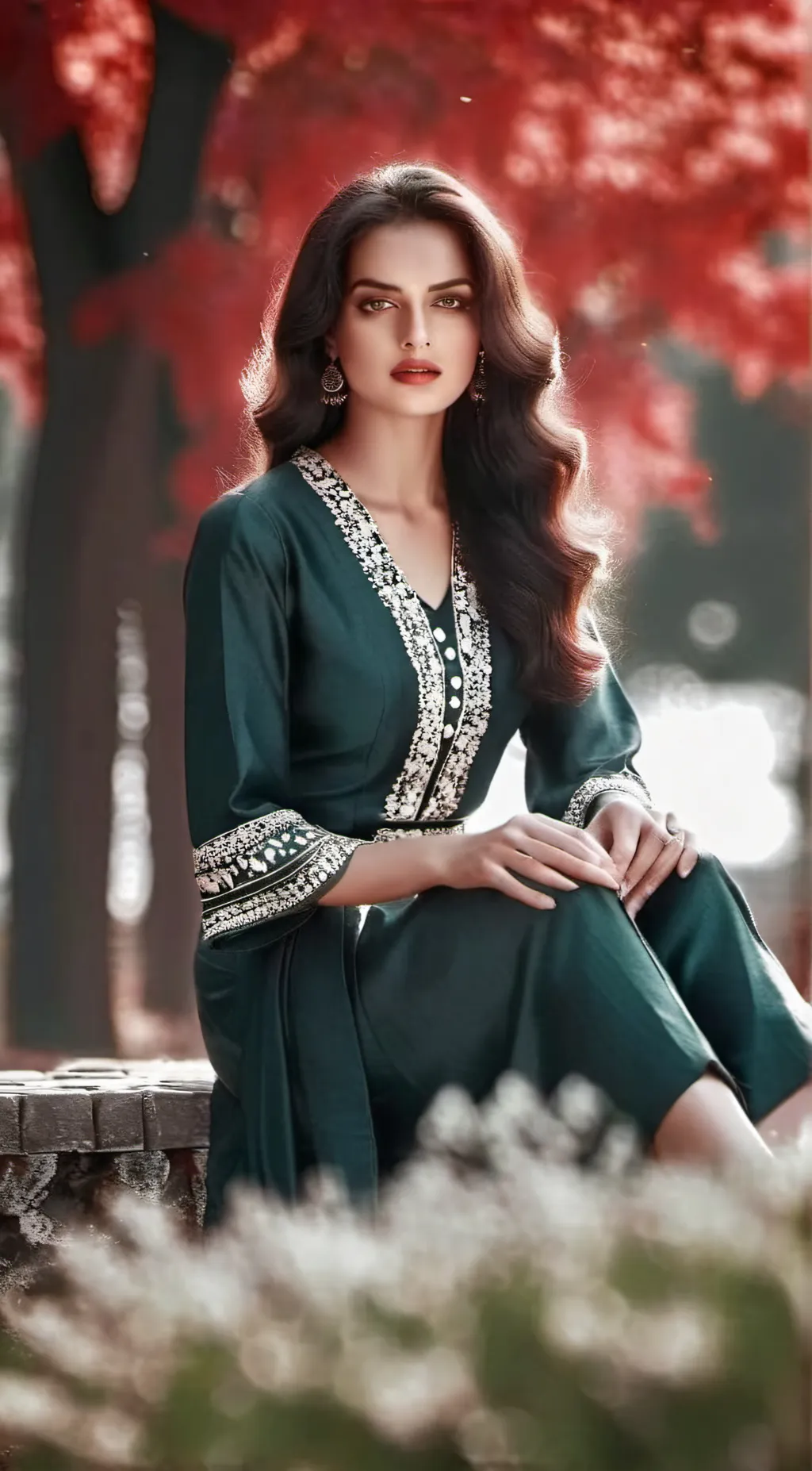 ai character: Rekha background