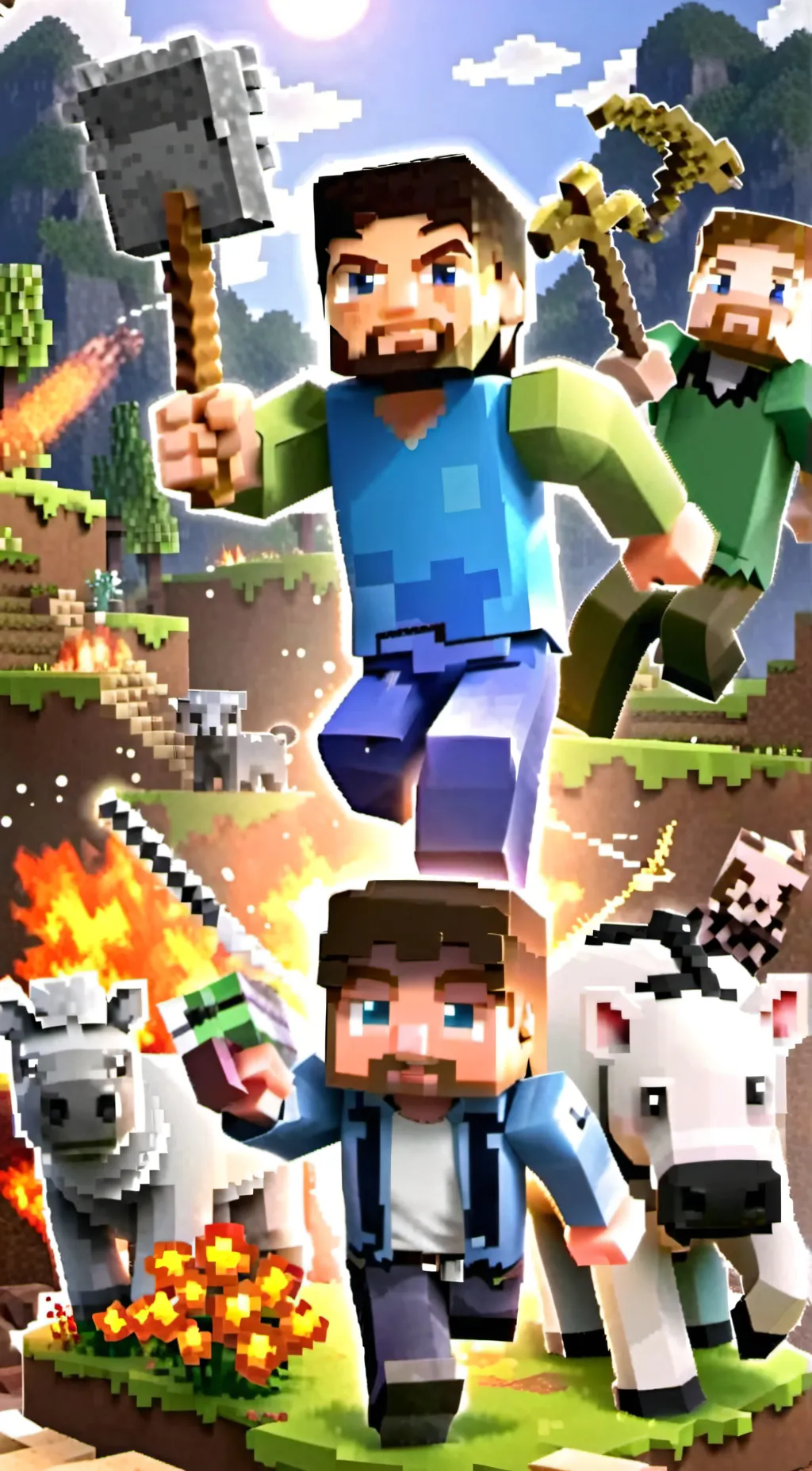ai character: here's Johnny background