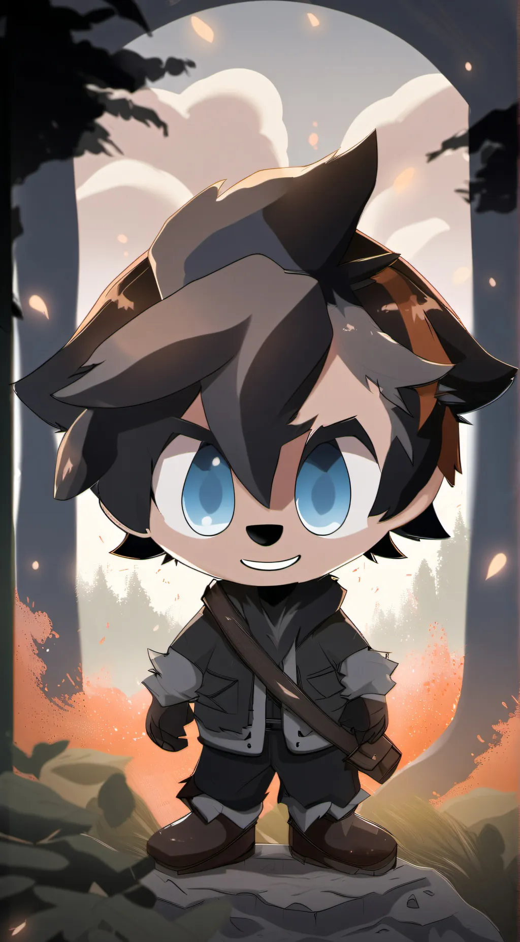 ai character: Catty background
