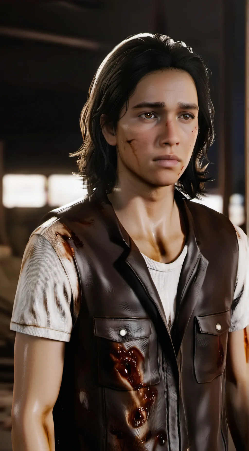 ai character: Chris  background