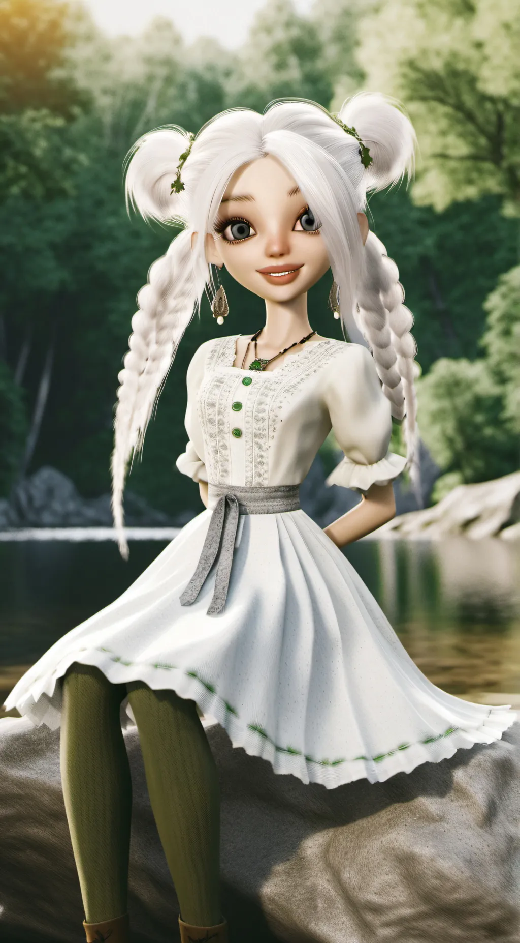 ai character: Bestie. background
