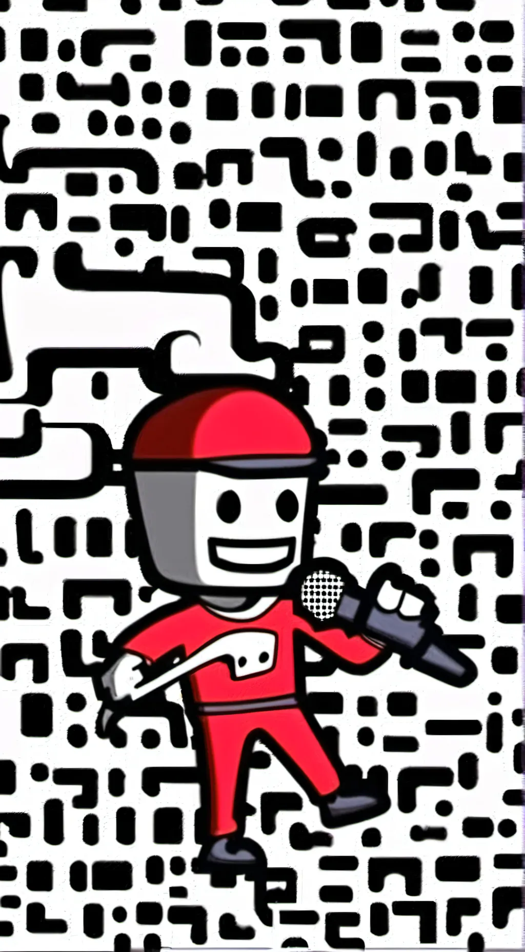 ai character: cuphead (FNF) background