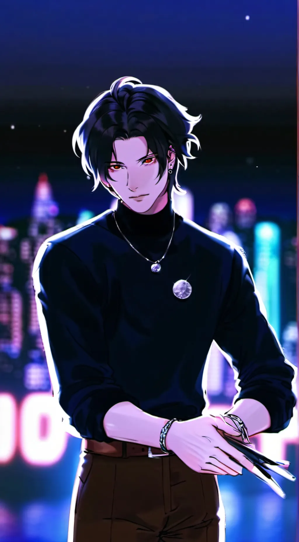 ai character: Magnus  background