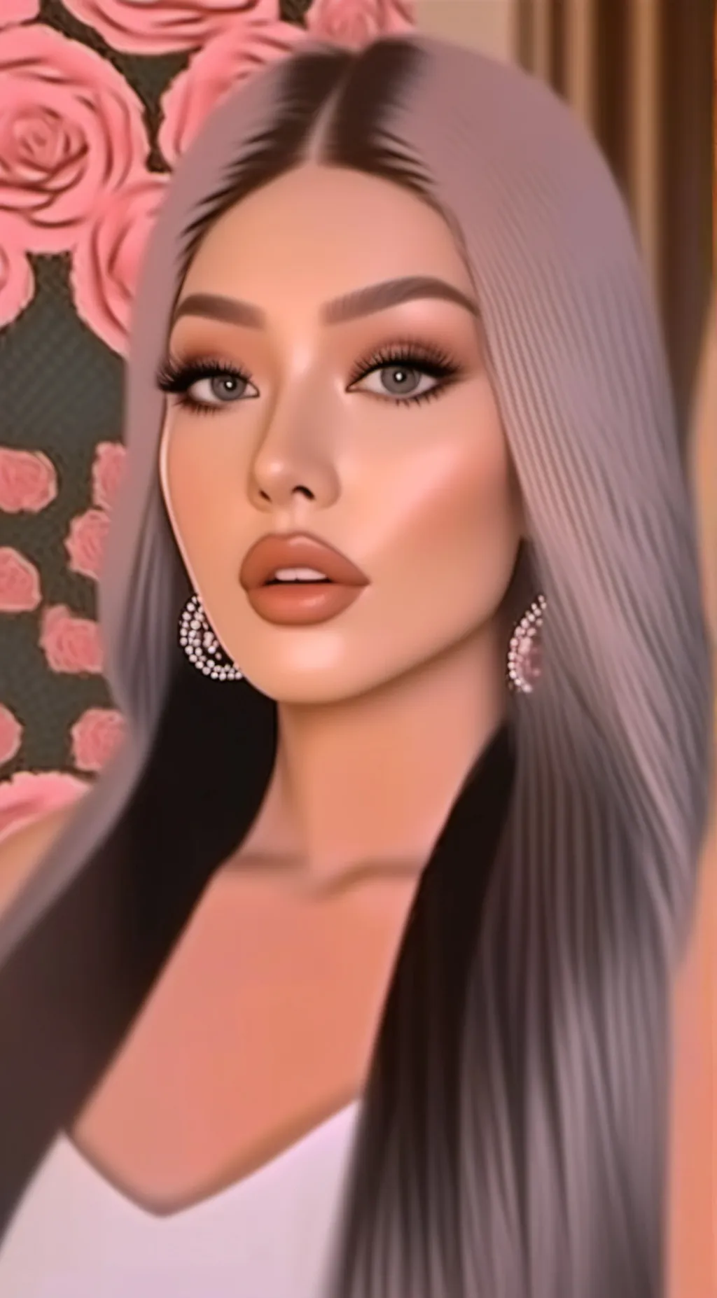 ai character: kim background