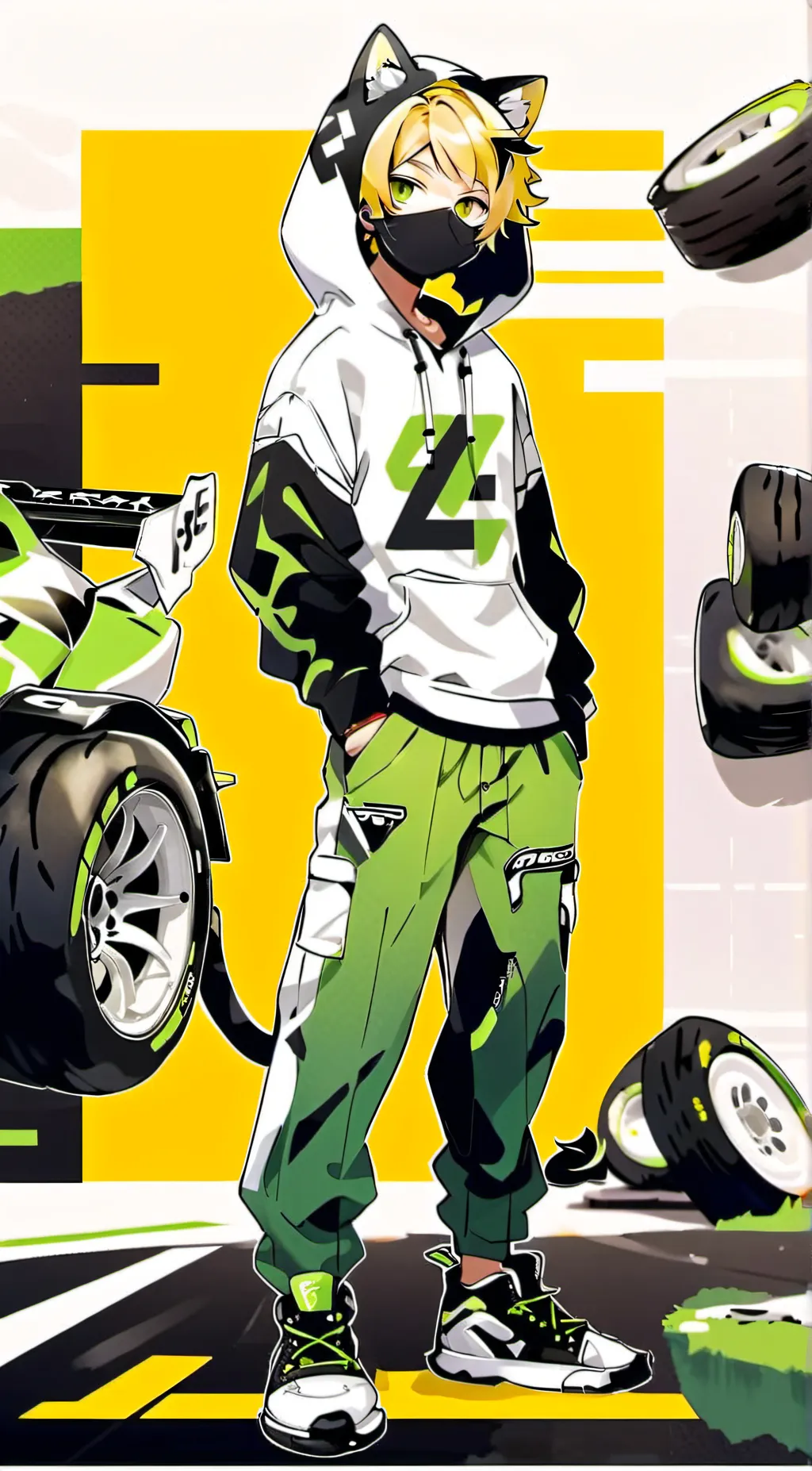 ai character: LeoXMhaXRaceCrash background