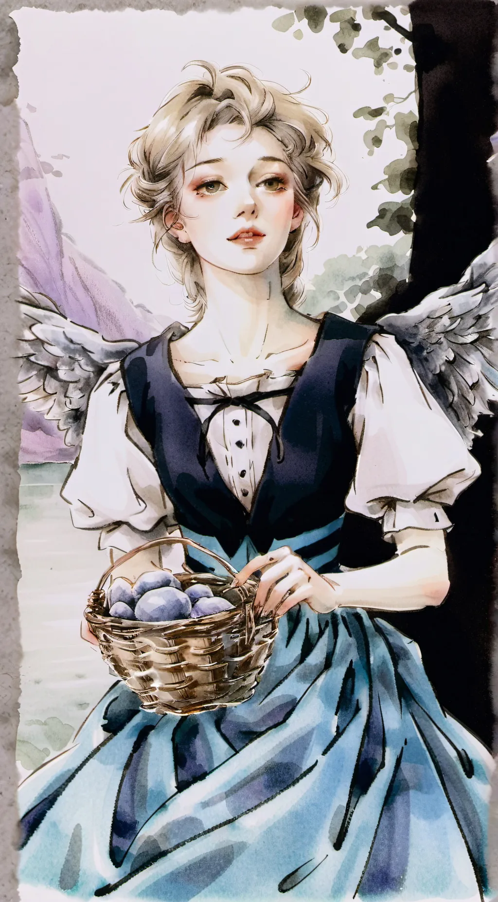 ai character: Golden Goose background