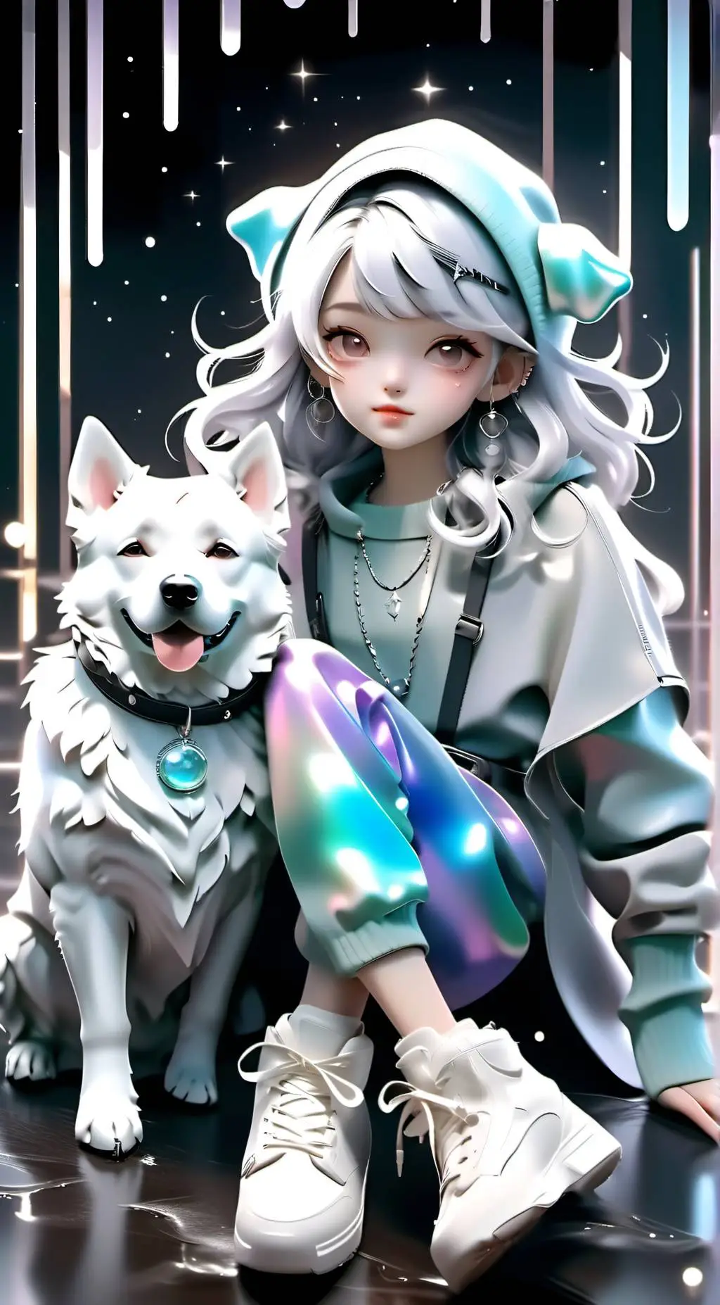 ai character: mina background