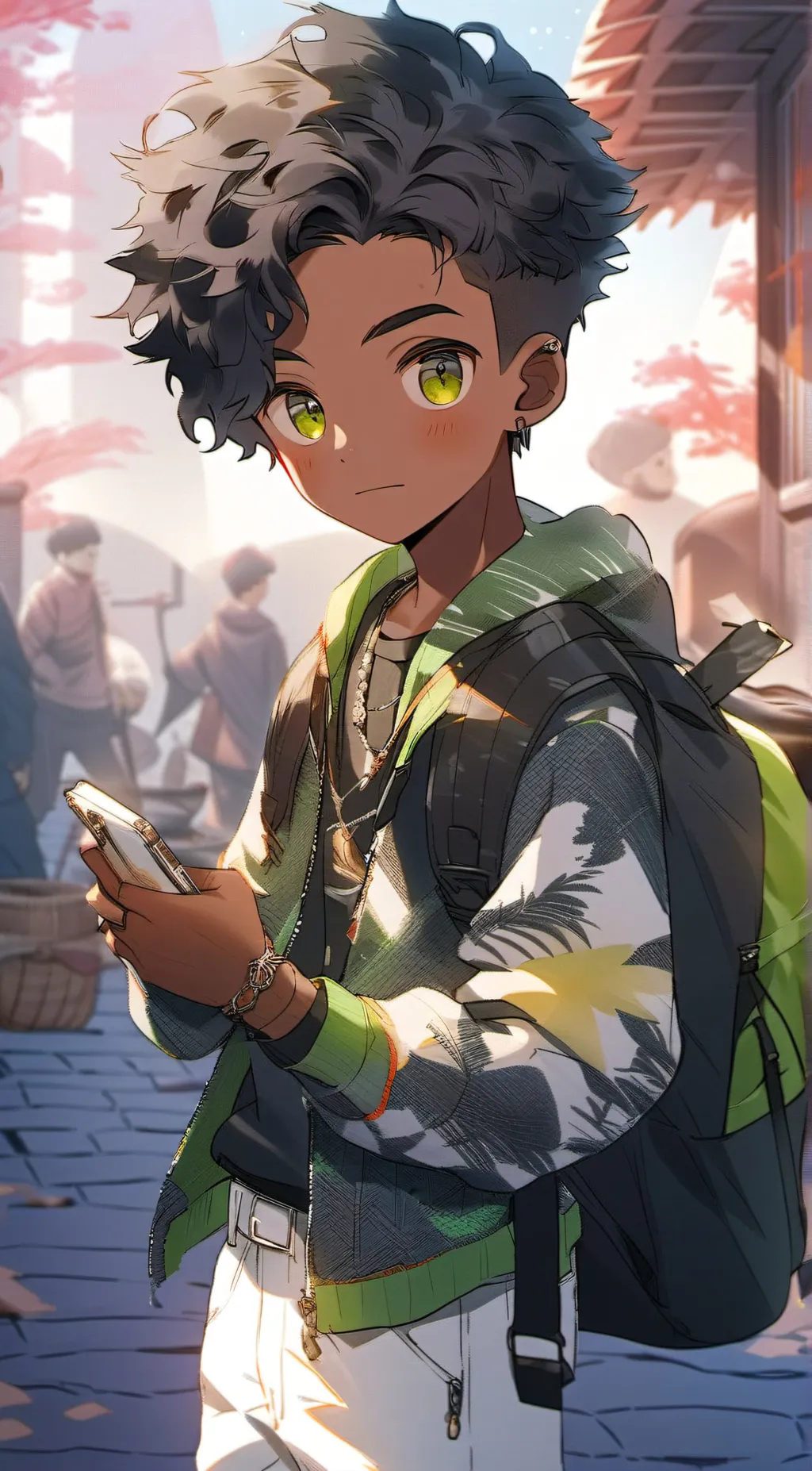 ai character: Cameron background