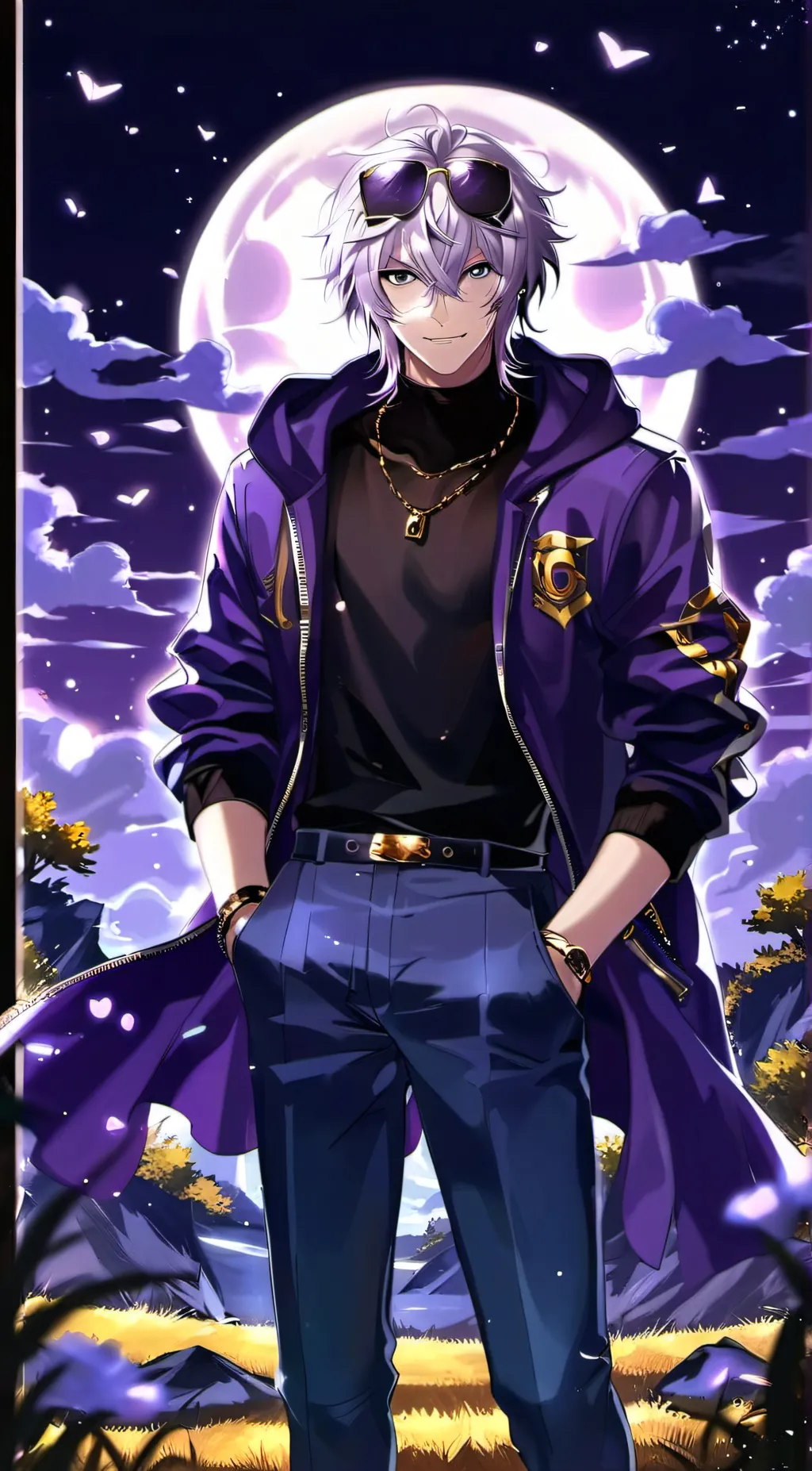 ai character: dark tsukasa  background