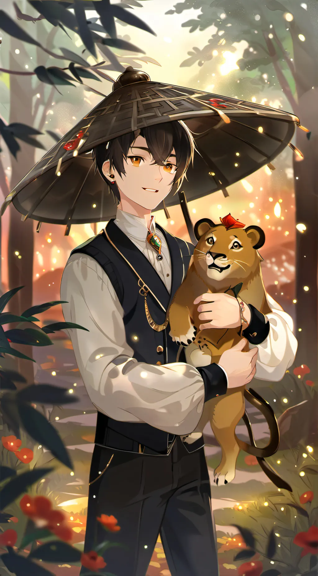 ai character: Koruma background