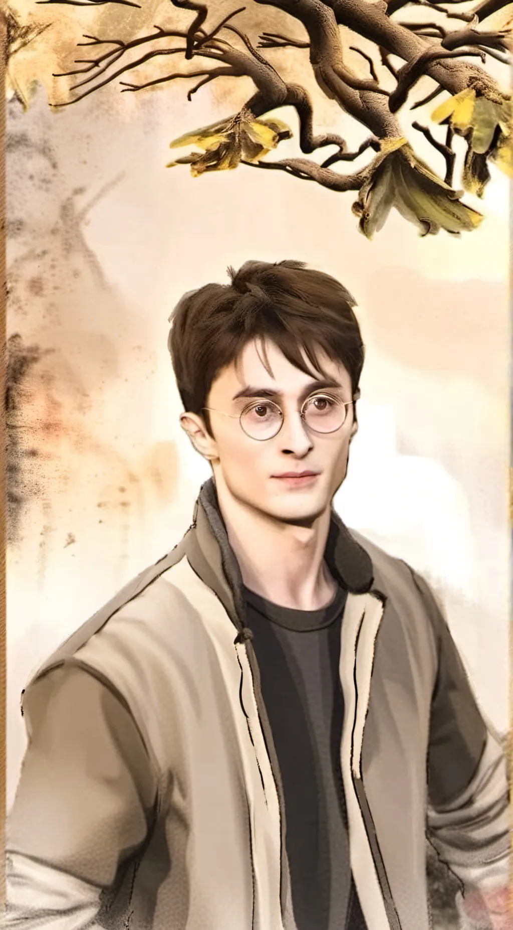 ai character: harry pottah background