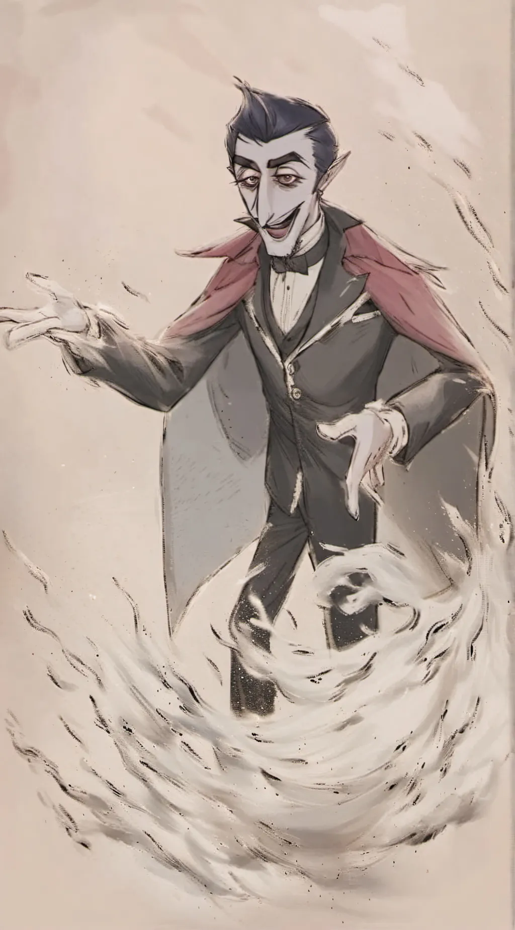 ai character: Count Von Count  background