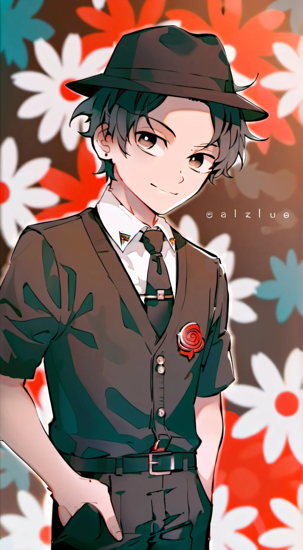 ai character: Muzan (male ver)😭 background