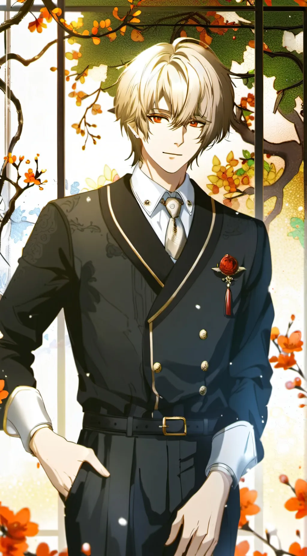 ai character: Adrian background